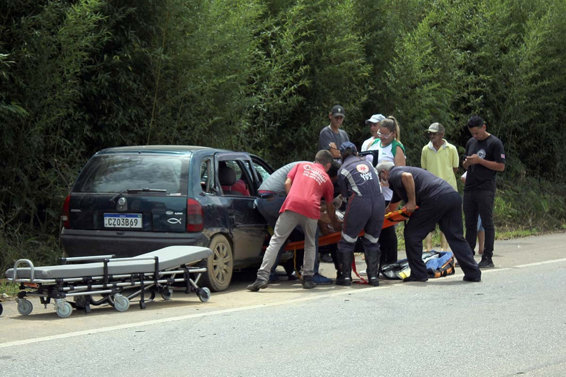 Acidente ocorreu na manhã desta segunda-feira (13), no km 140 da rodovia Francisco José Ayub (SP-264), em Pilar do Sul
