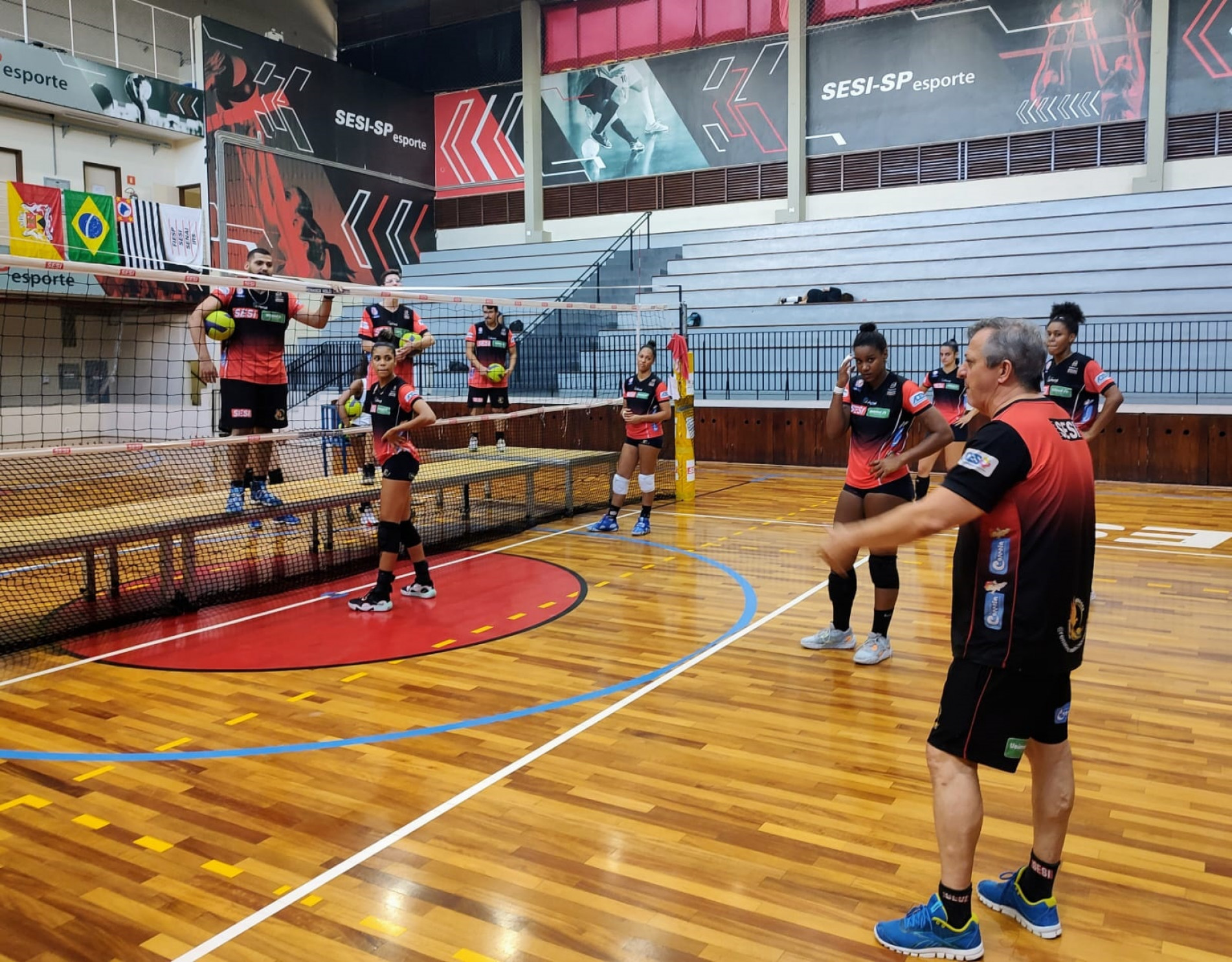 Equipe é comandada pelo técnico Clóvis Granado