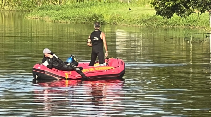 Corpo de Bombeiros procura o sorocabano que desapareceu na lagoa desde a manhã de domingo (27)