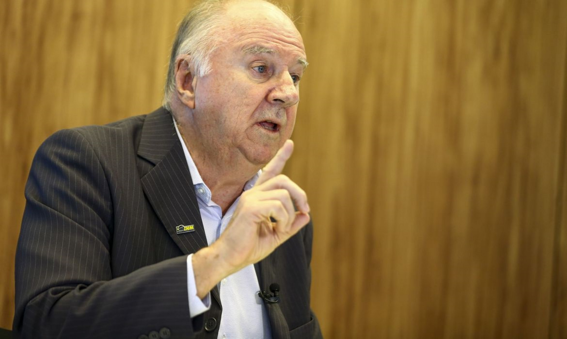 O presidente da Confederação Nacional de Municípios (CNM), Paulo Ziulkoski.