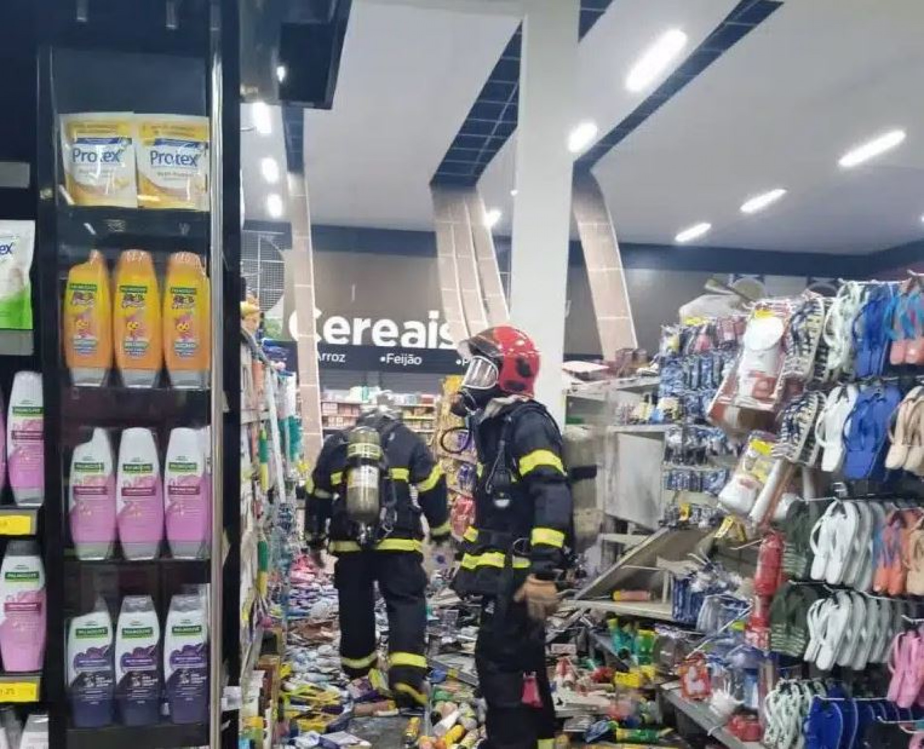 Explosão dentro de supermercado em Rondonópolis é tratada pela Polícia Civil do Mato Grosso como ato criminoso 