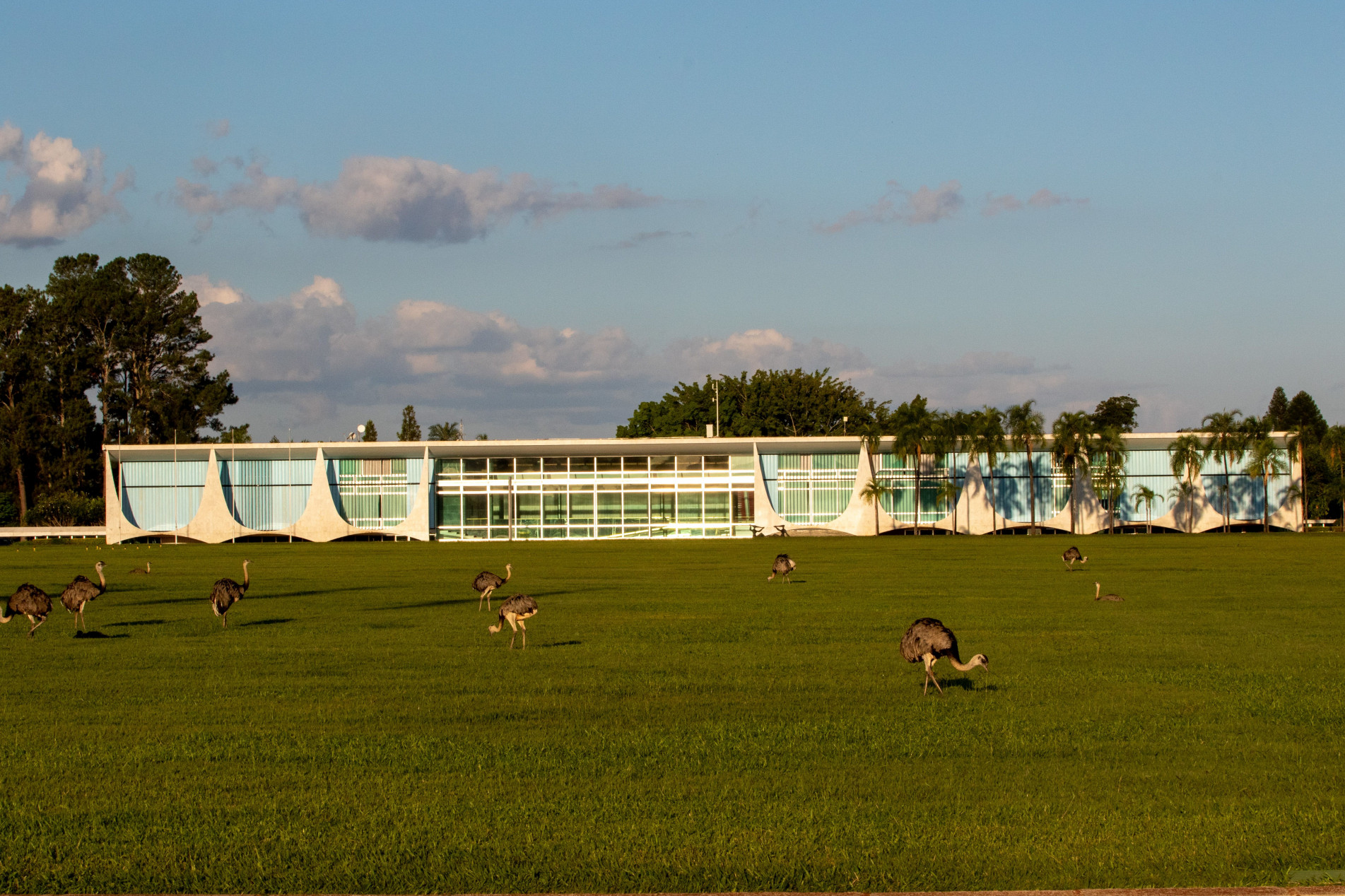 Palácio da Alvorada é a residência oficial da Presidência