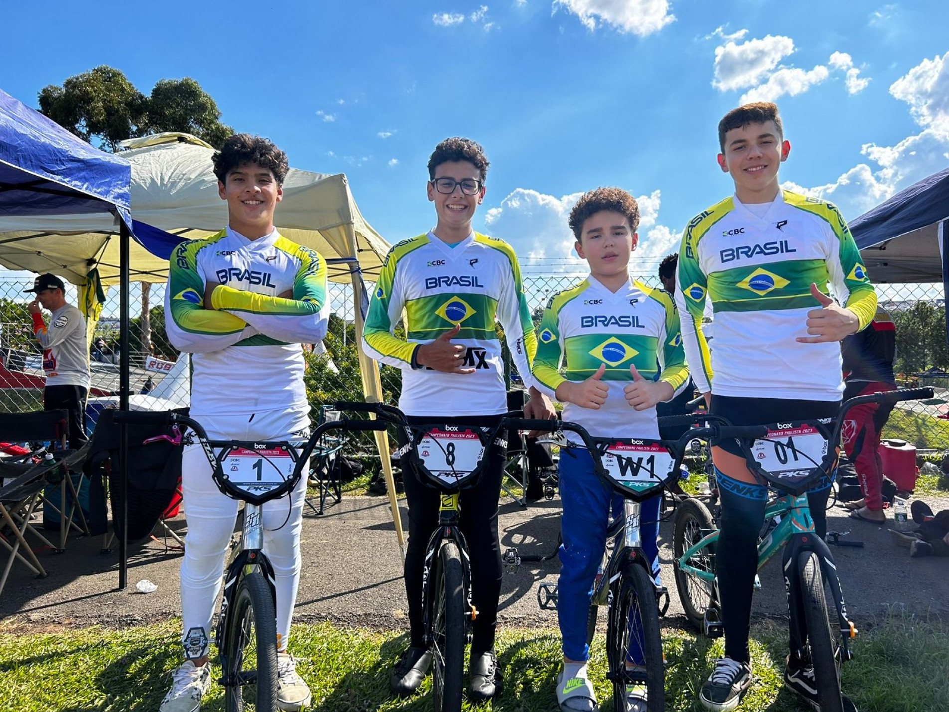 Pilotos representam a cidade de Americana