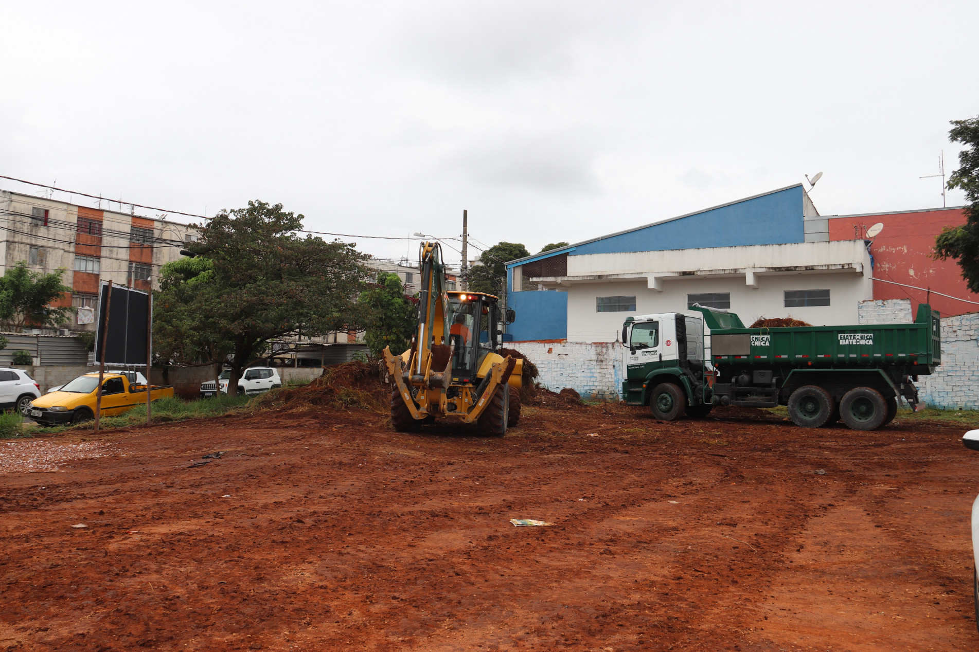 Base será construída na avenida Elias Maluf, no Wanel Ville