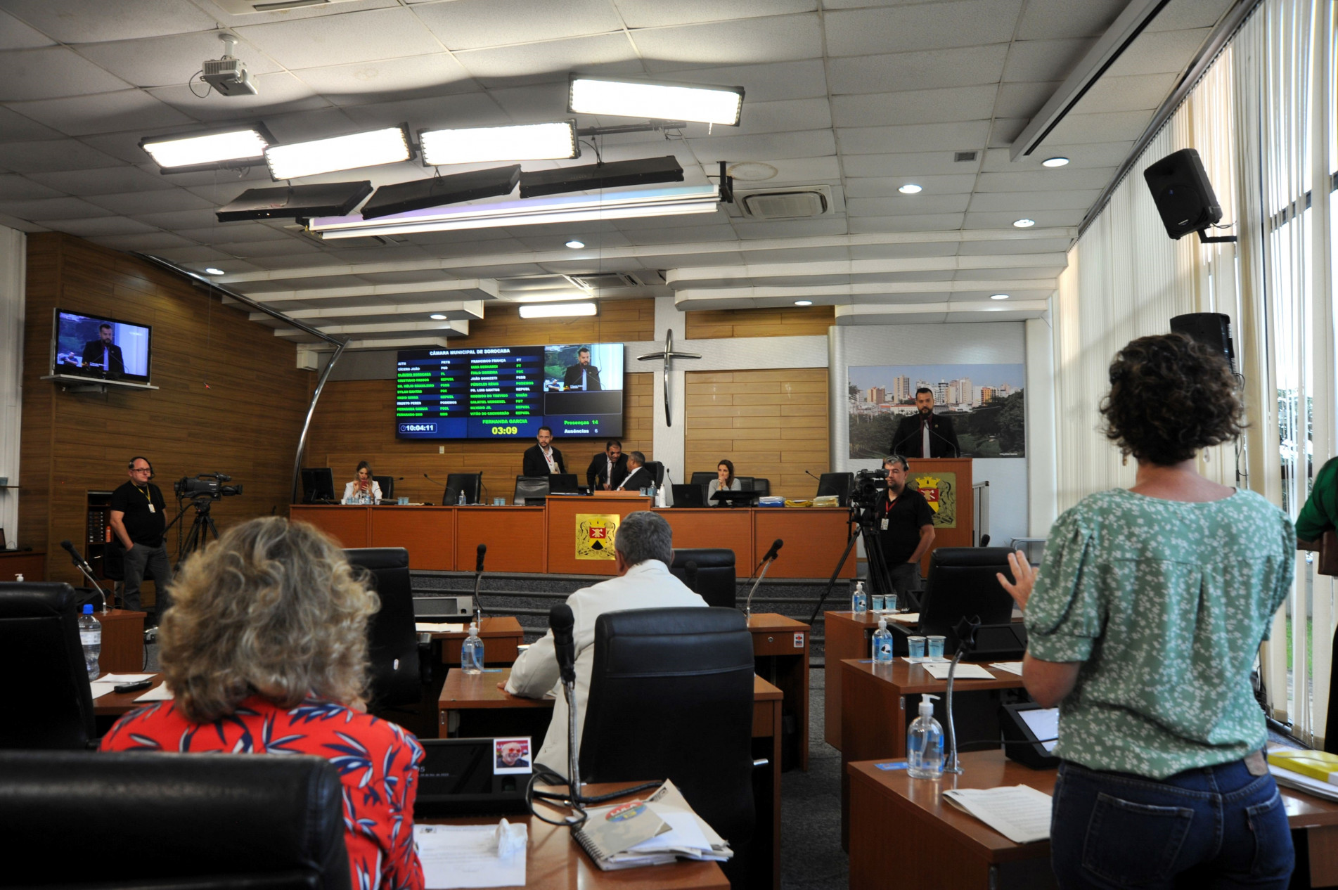 Vereadores votam em projetos no plen&aacute;rio