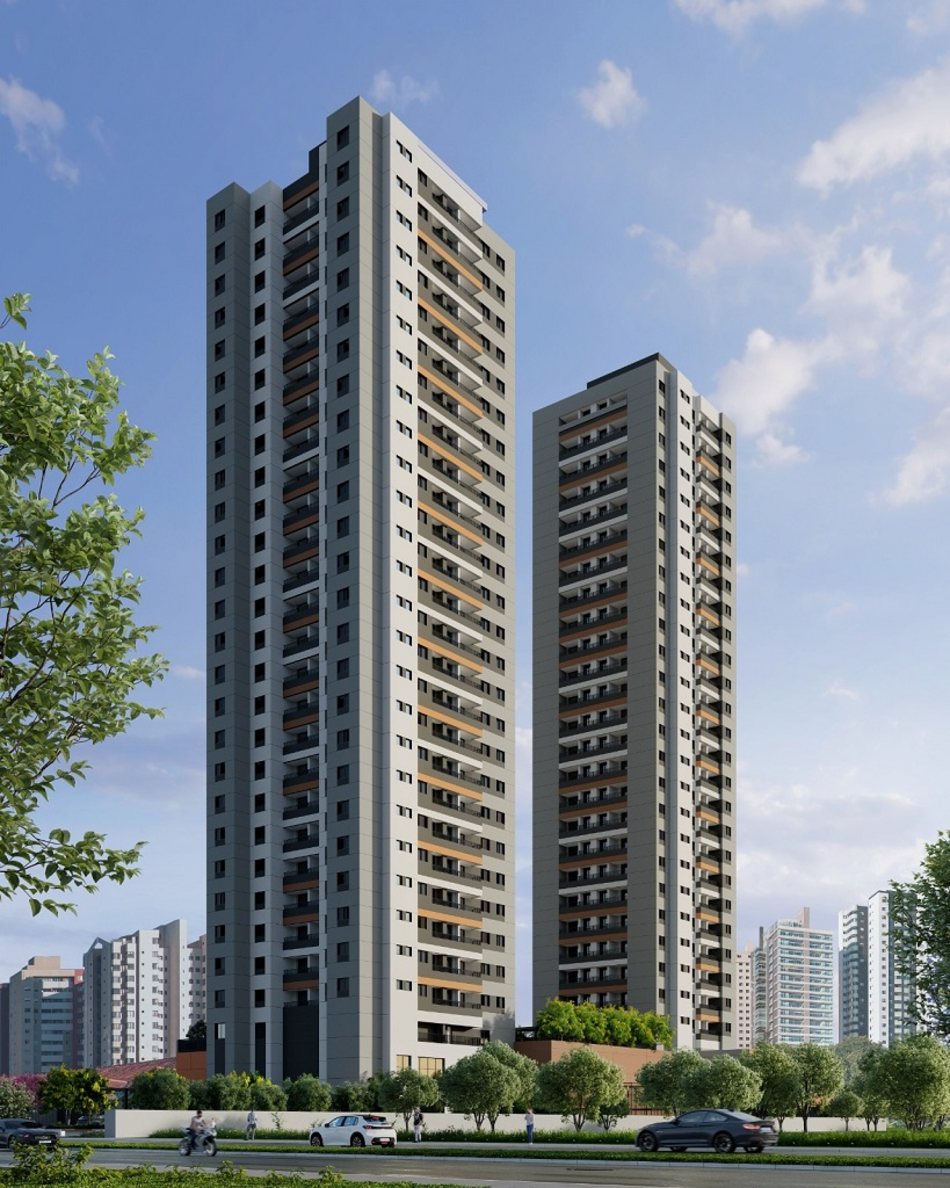 O residencial Pátio São Paulo terá lazer completo e áreas verdes