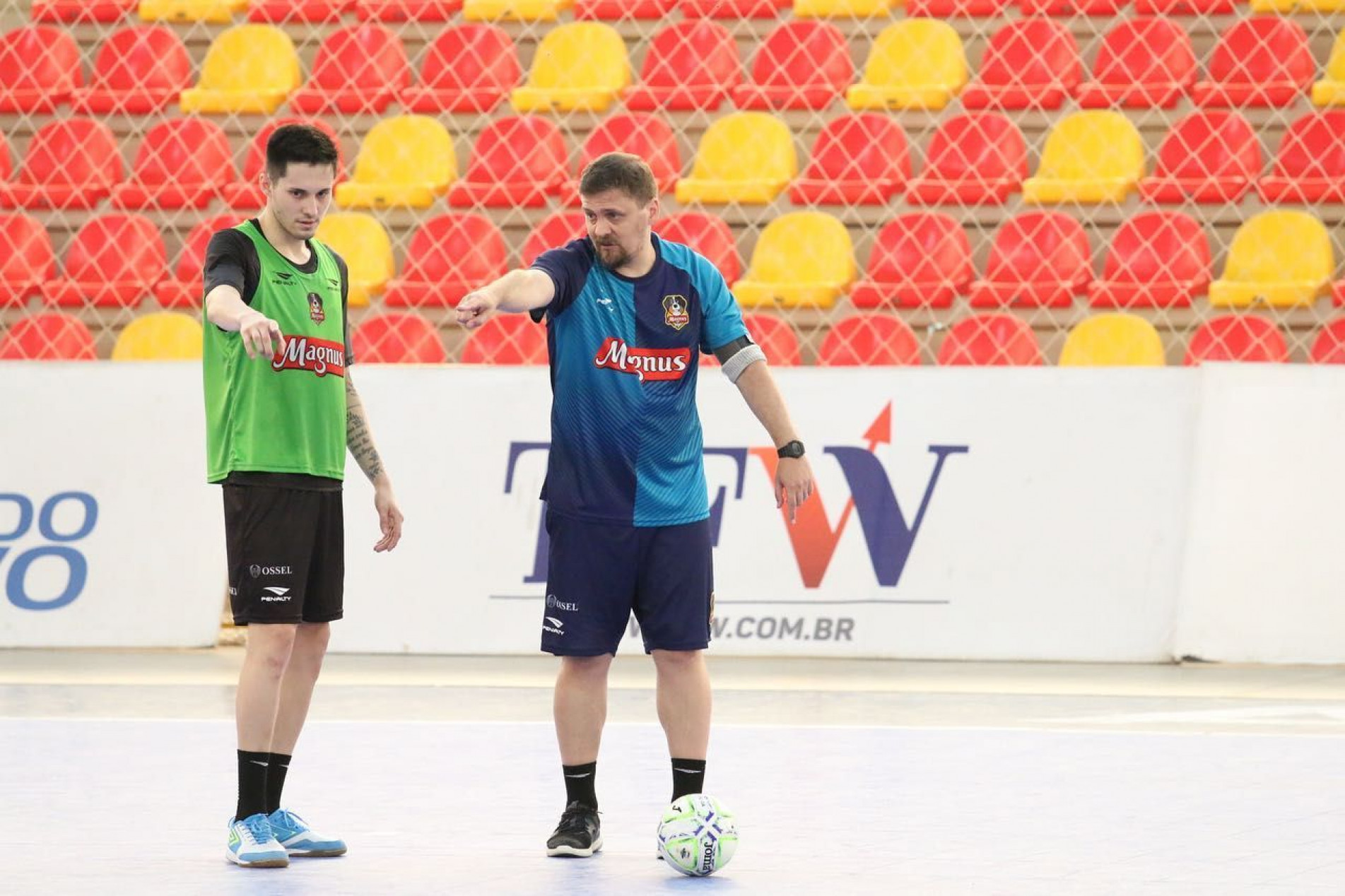 Técnico tem time completo