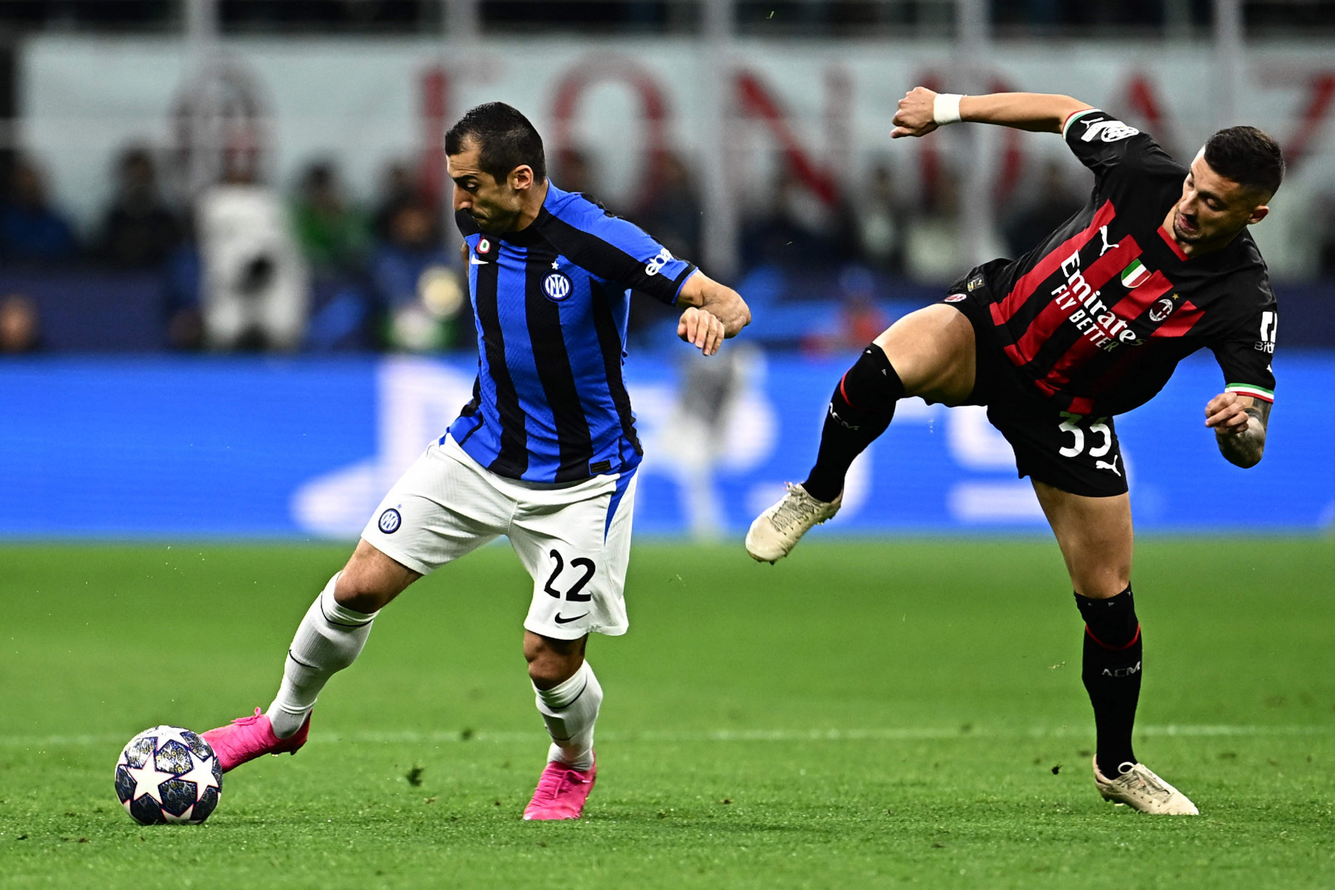 Internazionale defende vantagem de dois gols

