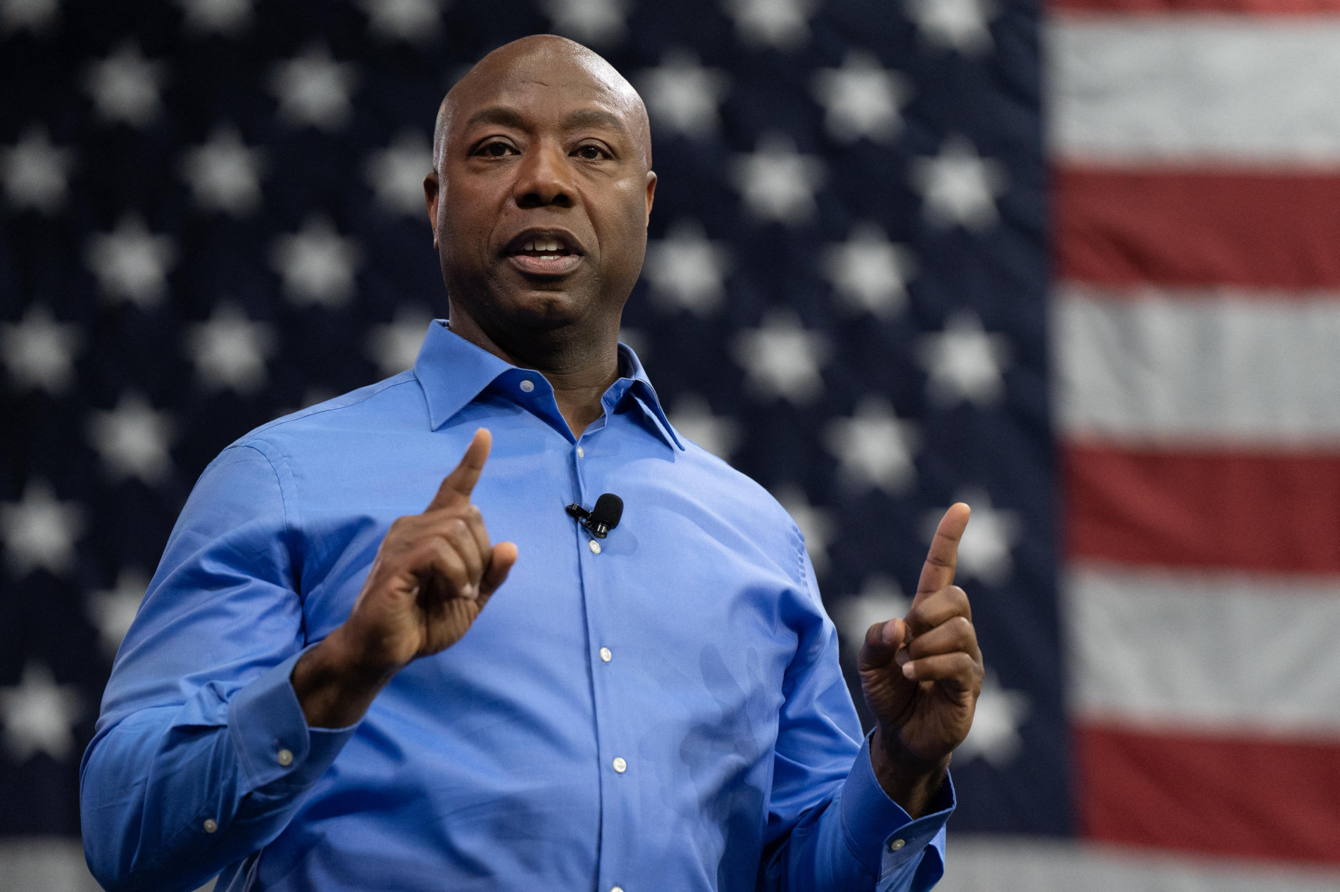 Tim Scott laçou sua pré-candidatura à presidência dos Estados Unidos 