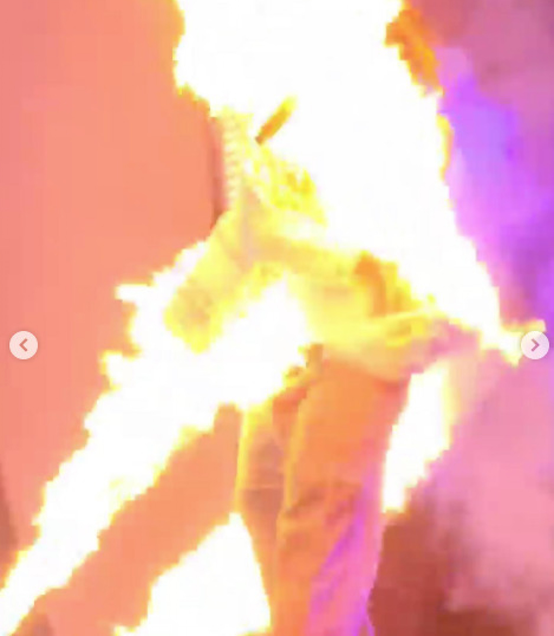 Cantor publicou um v&iacute;deo do momento no Instagram