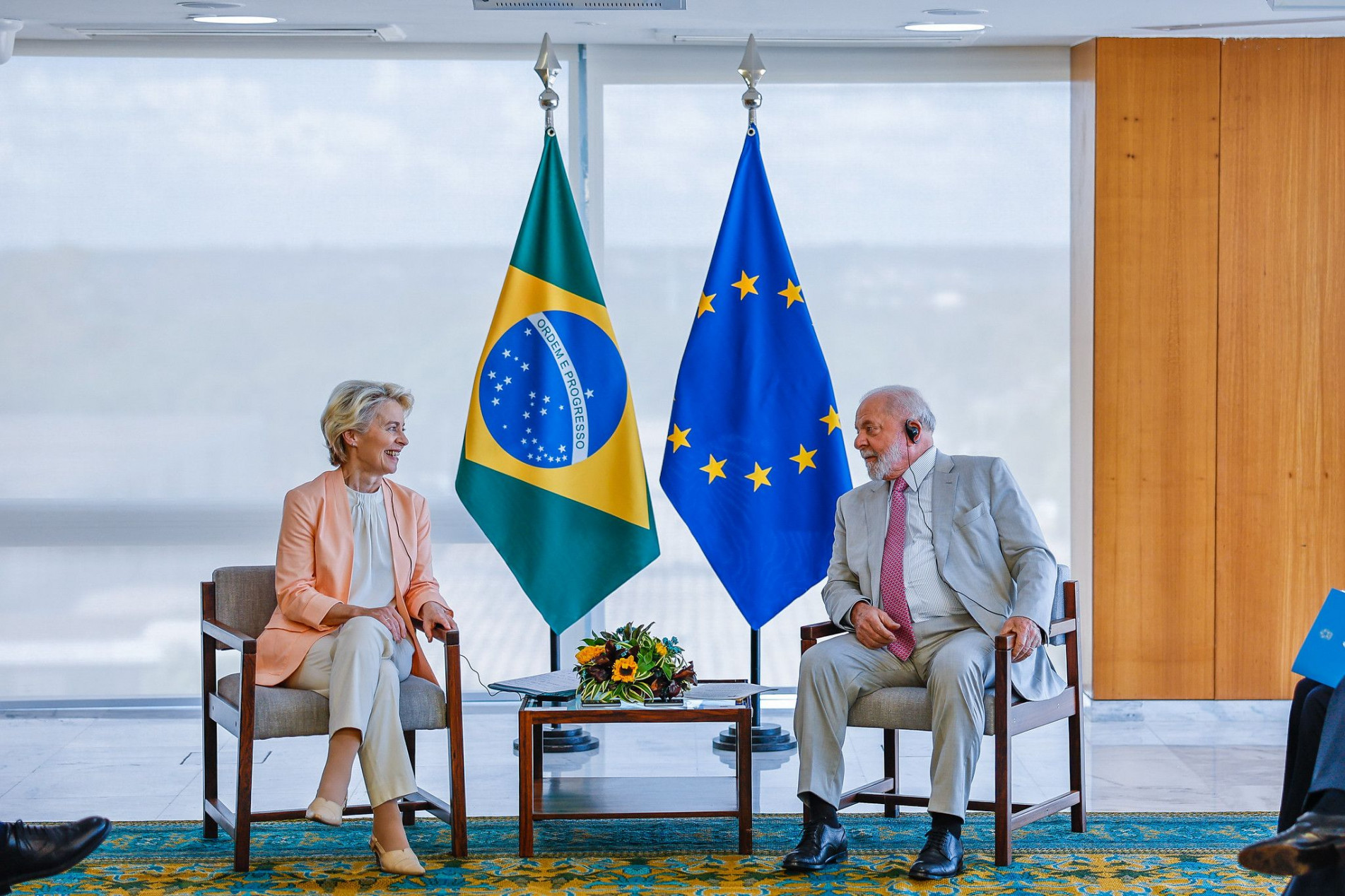 Presidente da Comissão Europeia esteve ontem no Brasil