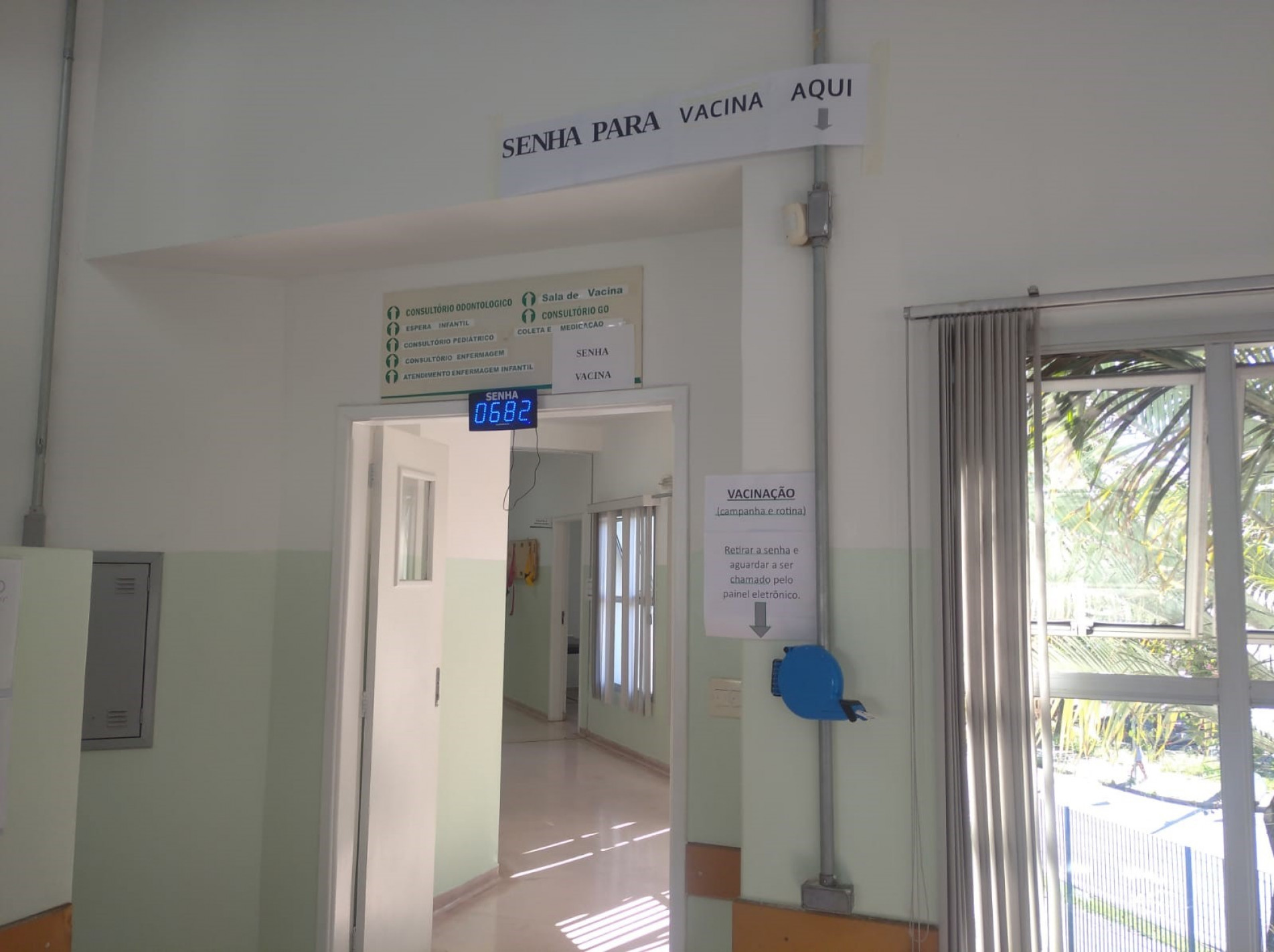 Vacinação na UBS Fiori foi cancelada somente nesta segunda-feira (12) devido ao furto de fiação elétrica ocorrido na noite deste domingo (11)