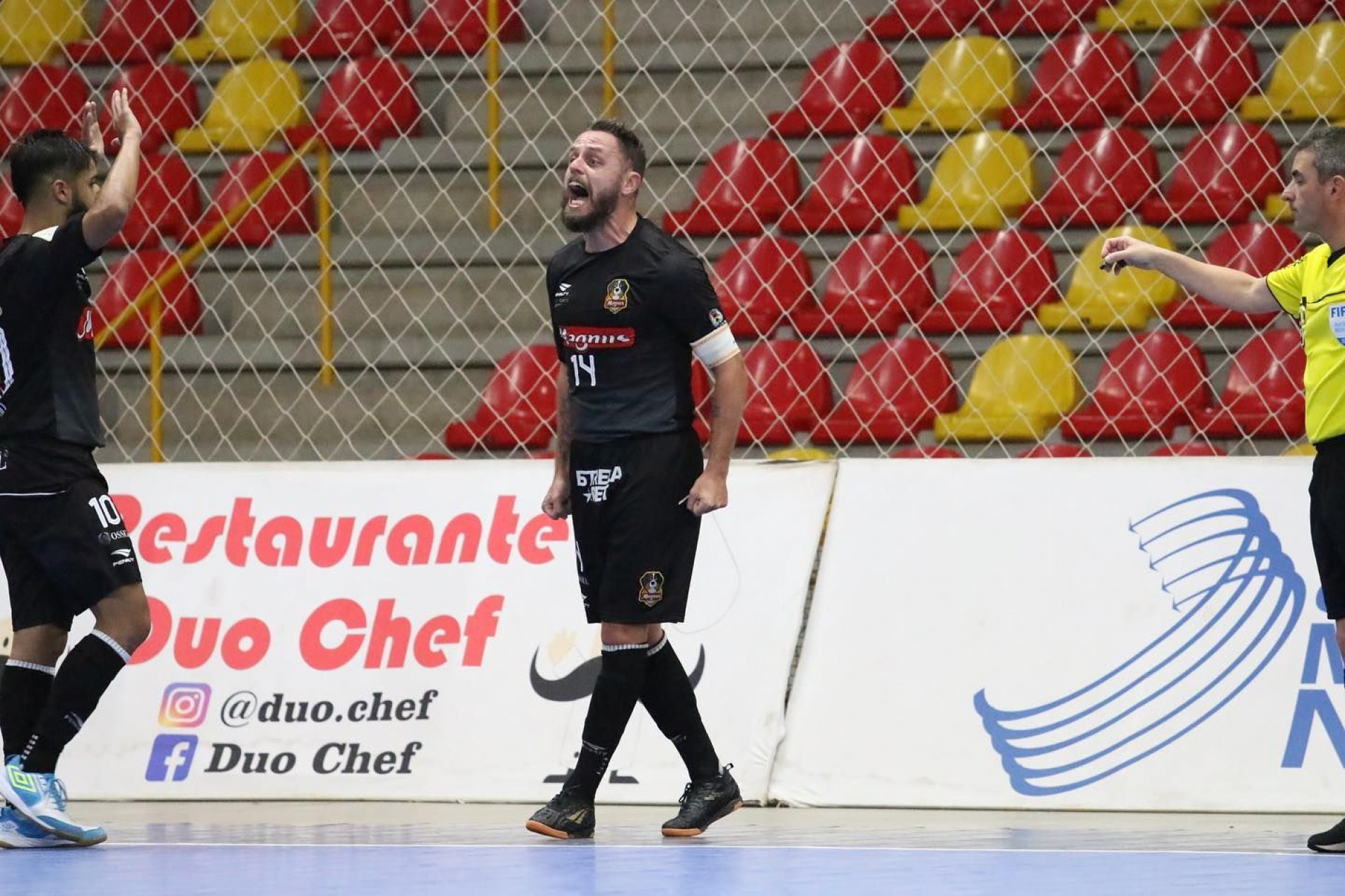 Rodrigo anotou mais dois gols, ontem, na Arena Sorocaba