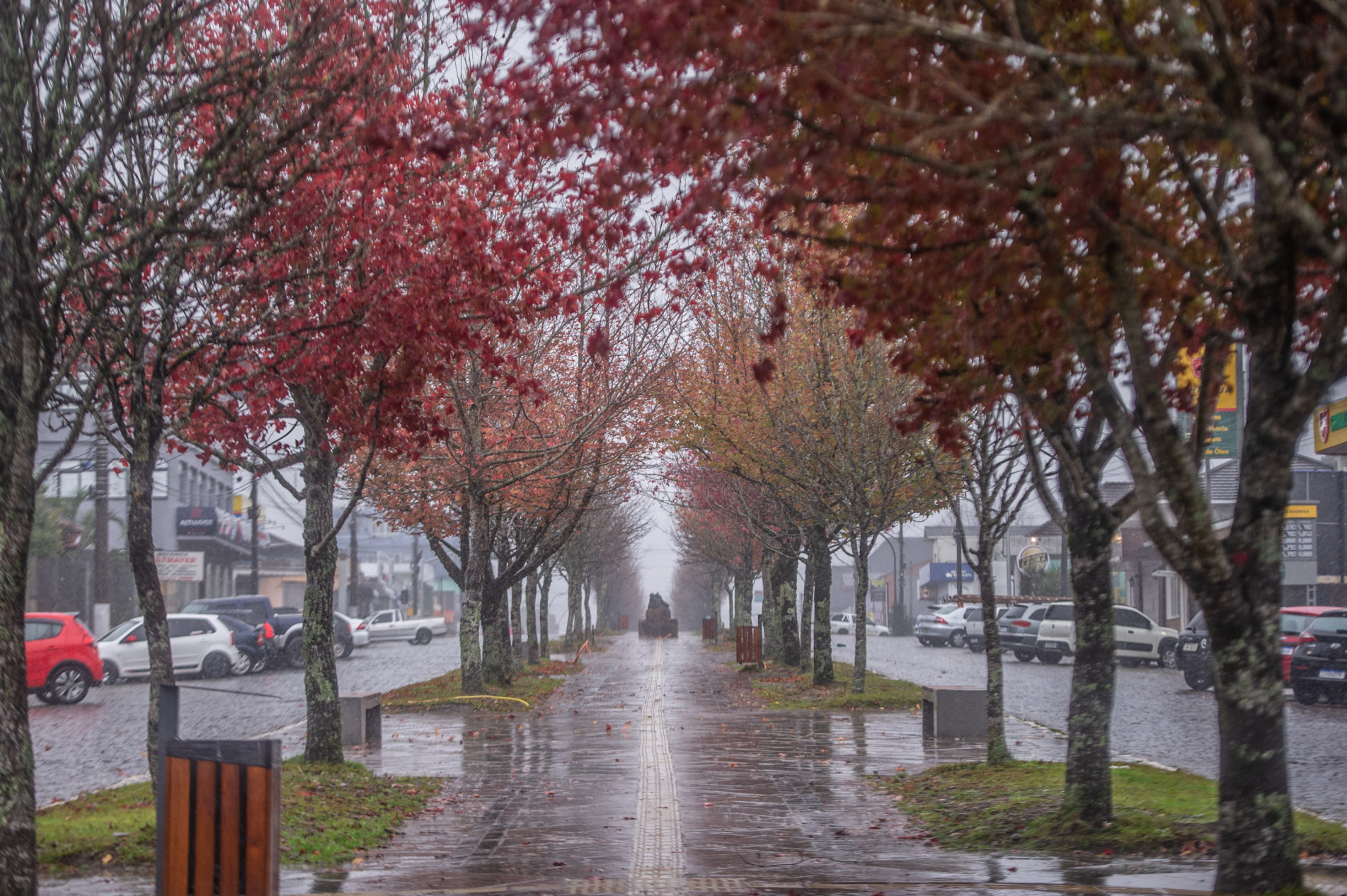 A Serra Gaúcha foi uma das regiões mais atingidas pelos temporais