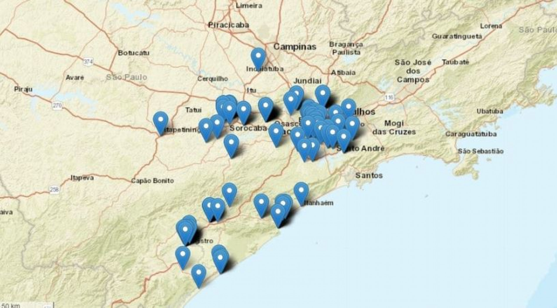 O tremor de terra foi sentido na Grande São Paulo, no litoral sul e em parte do interior paulista
