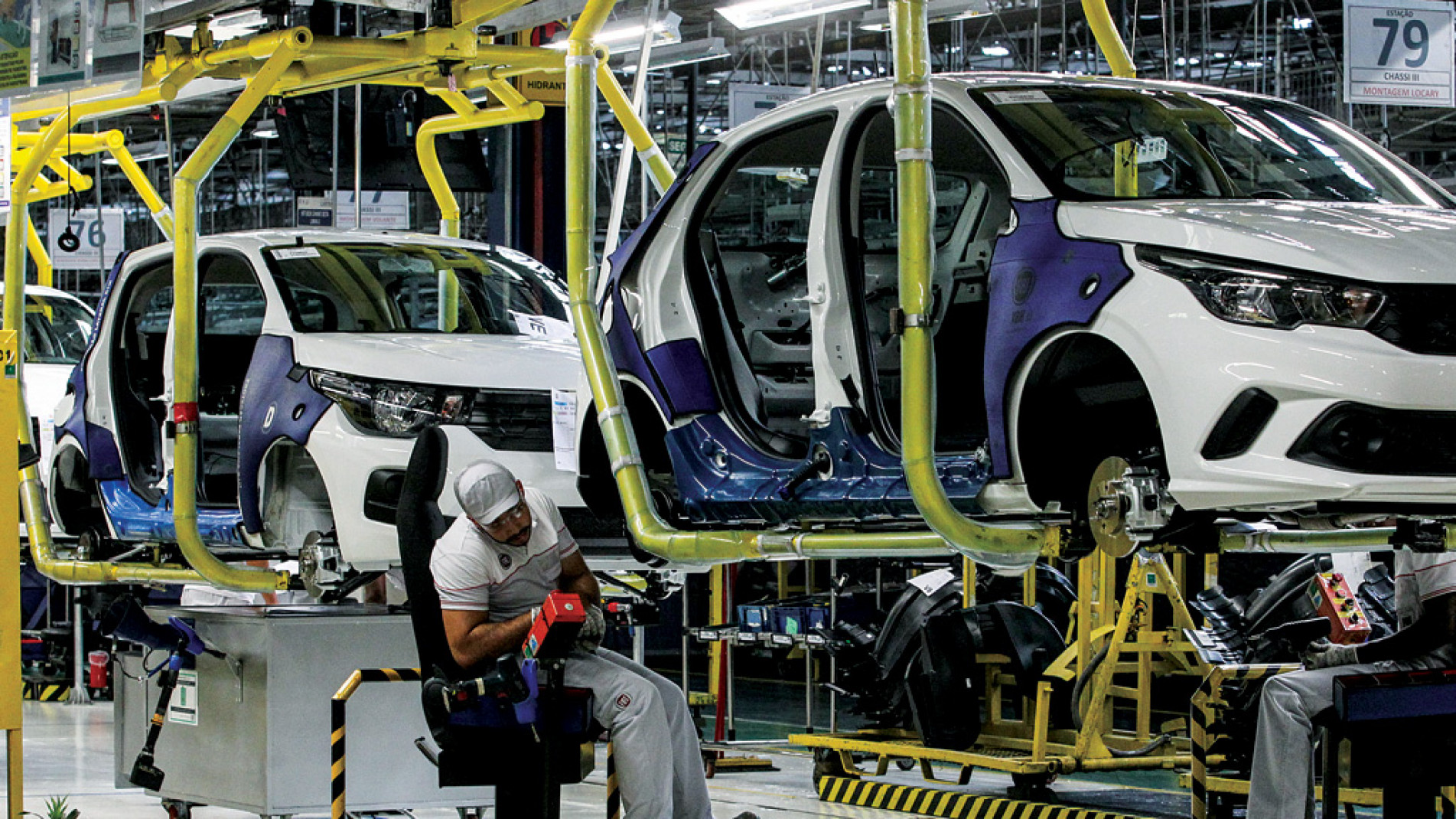 A FCA Fiat Chrysler foi a montadora que mais pediu créditos: R$ 130 milhões