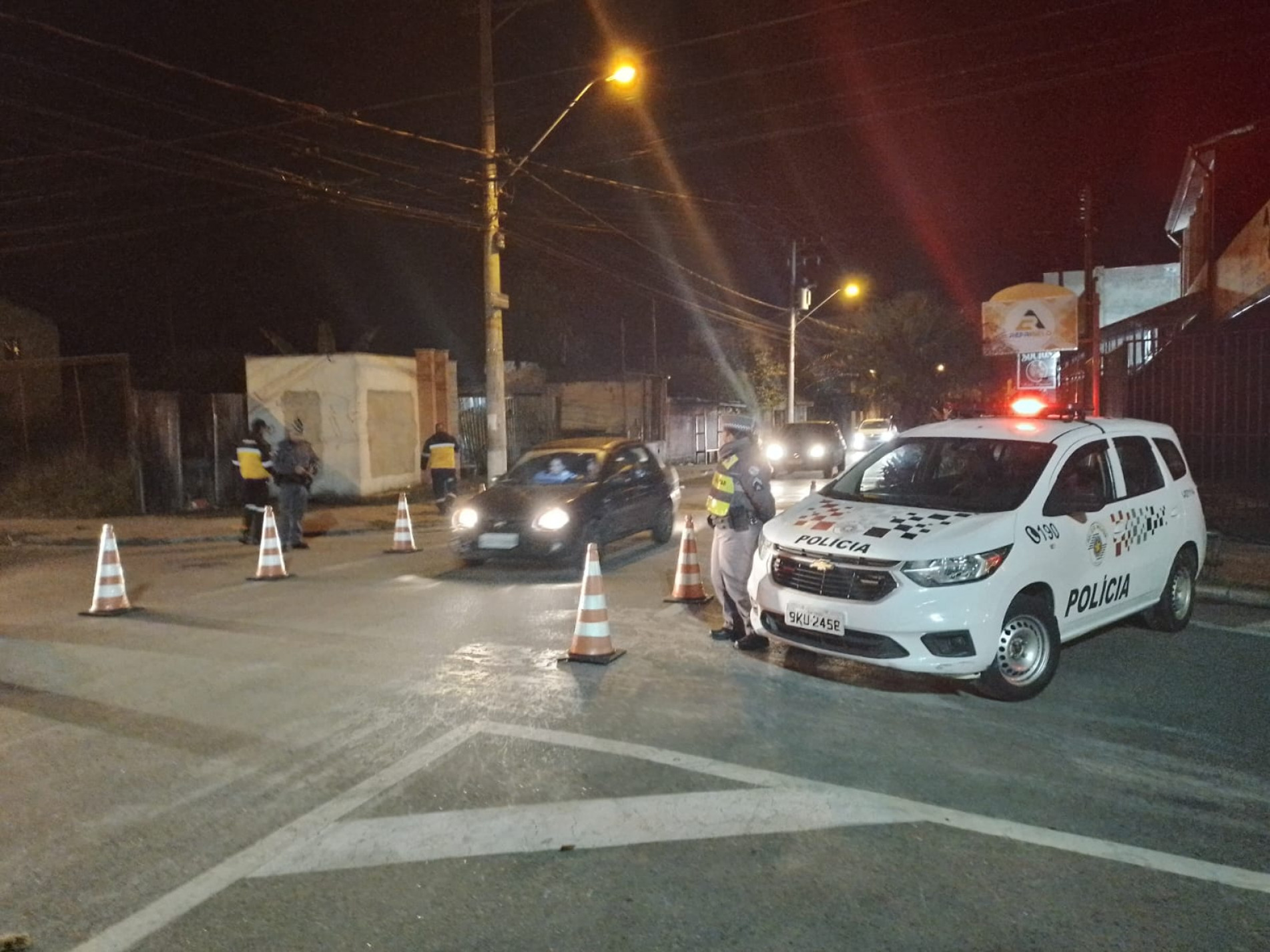 Operação Impacto da PM fiscalizou 350 condutores