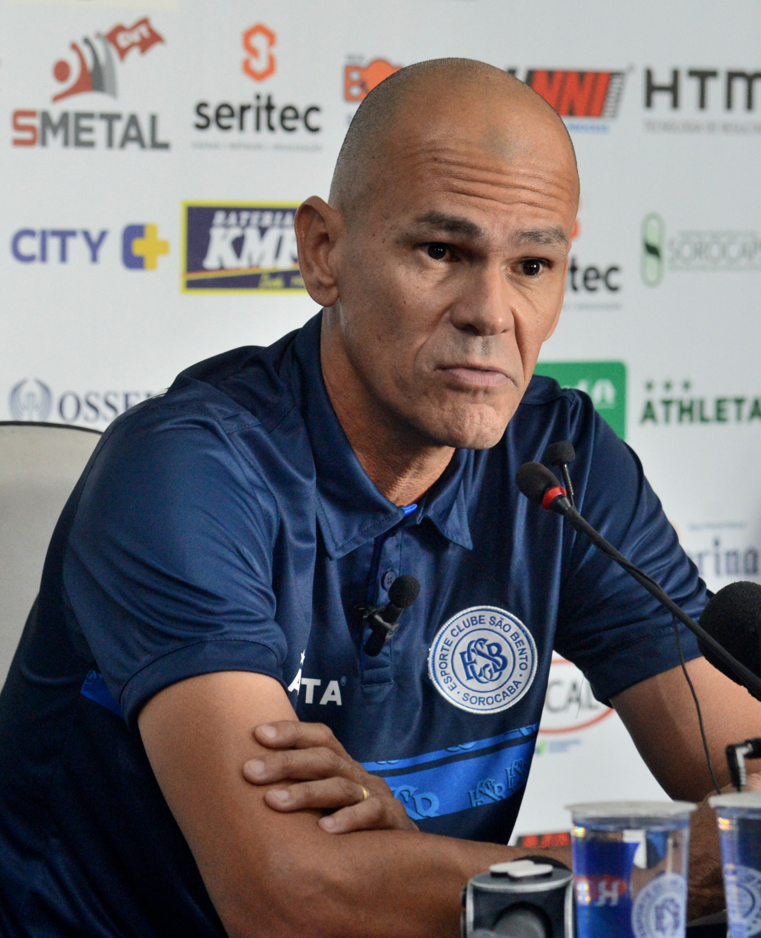 O técnico Fábio Toth
