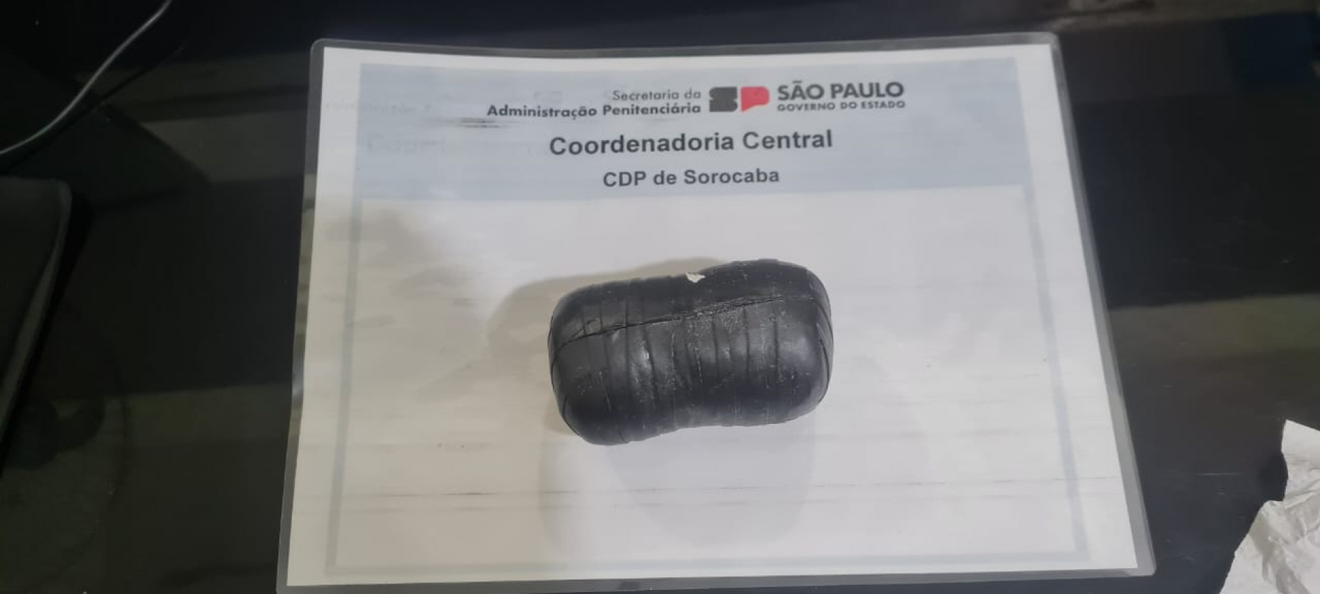 Droga foi apreendida