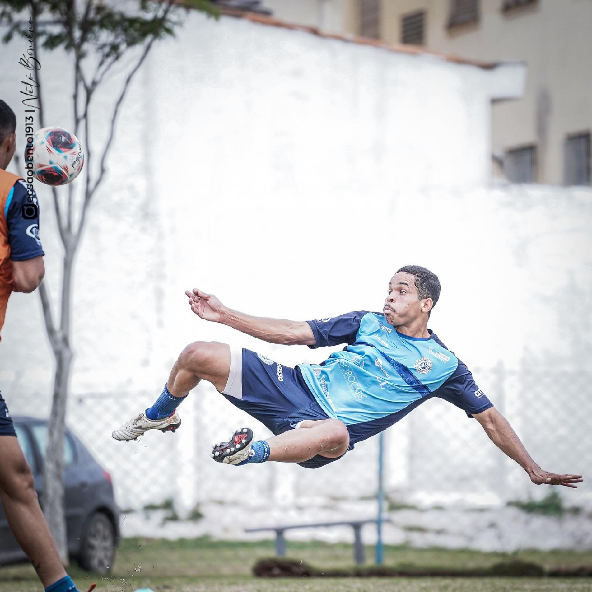 Azulão treinou para melhorar aproveitamento do ataque