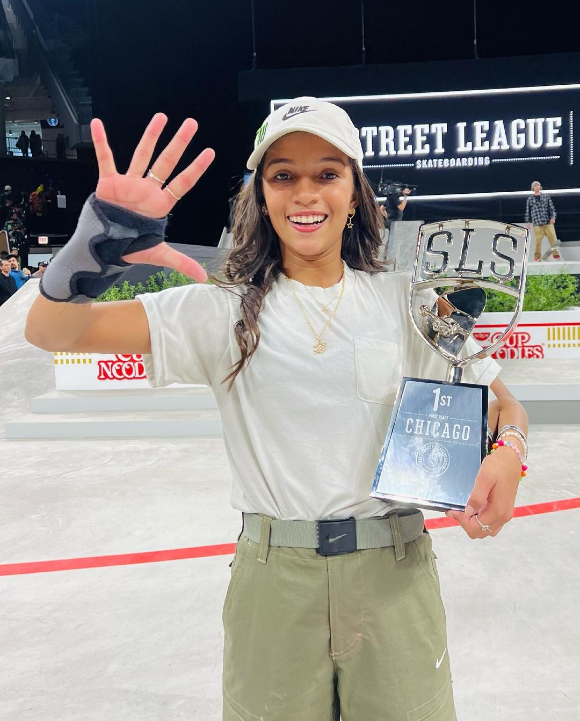 A supercampeã do skate, Rayssa Leal