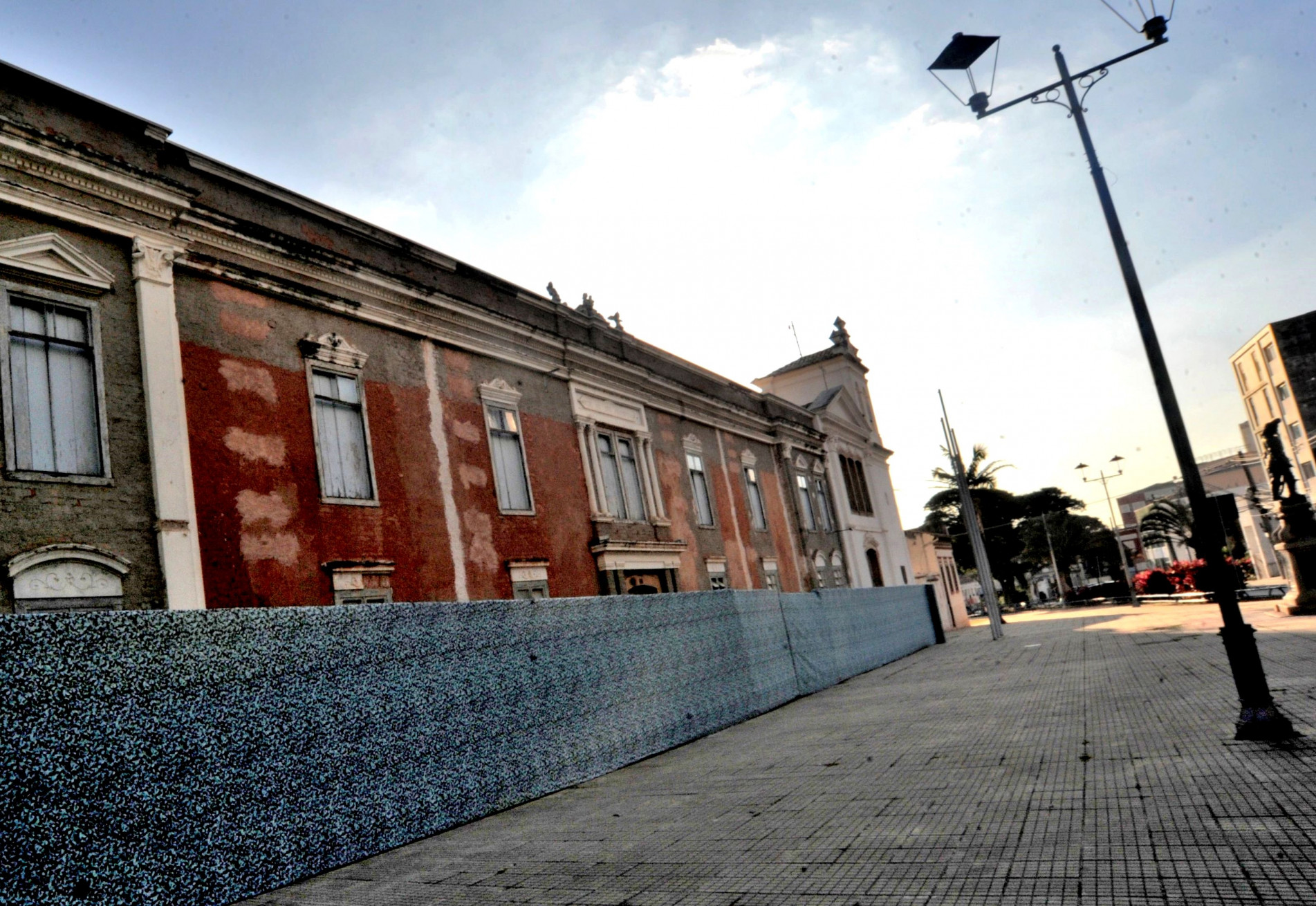 Administração do prédio histórico está realizando um levantamento de dados para definir os próximos passos da obra e o orçamento necessário