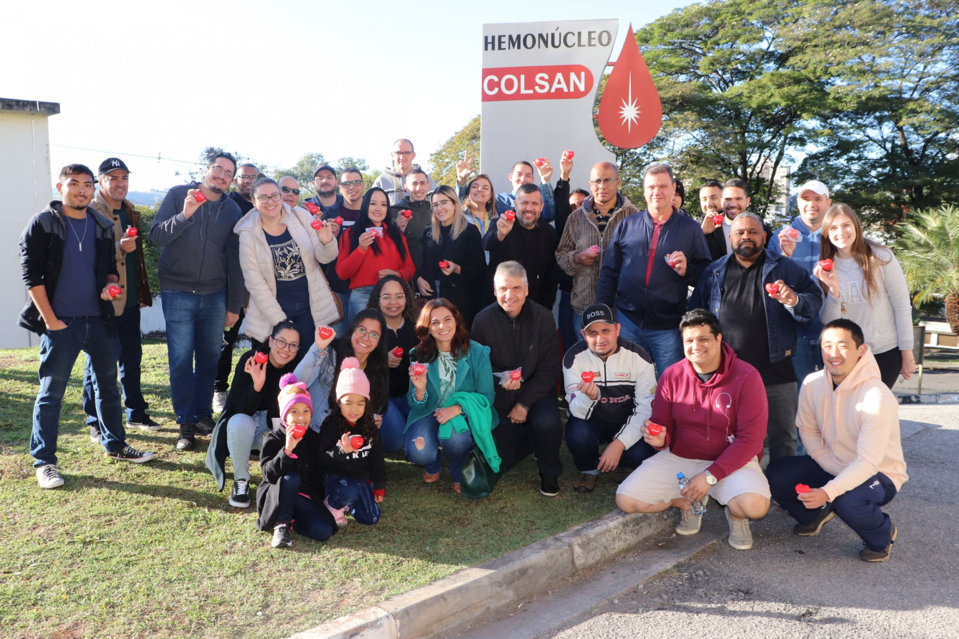 Colaboradores de multinacional de Itu vieram em peso contribuir com o Hemonúcelo da Colsan