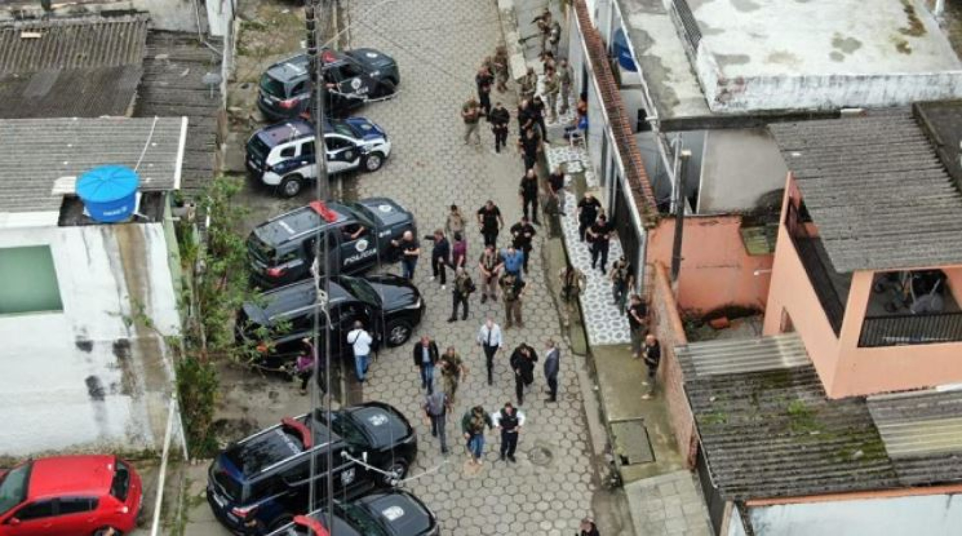 Operação Escudo é realizada para combater o tráfico de drogas na Baixada Santista 