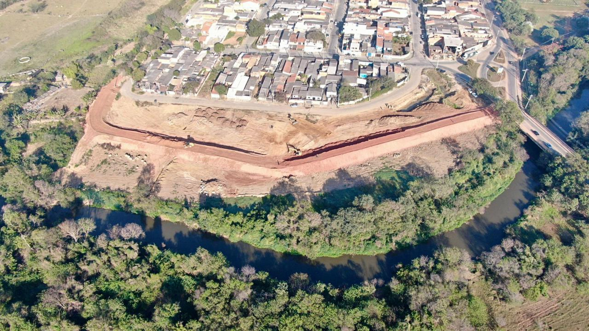 RDC do Parque Vitória Régia II trata-se de um sistema para controle de enchentes