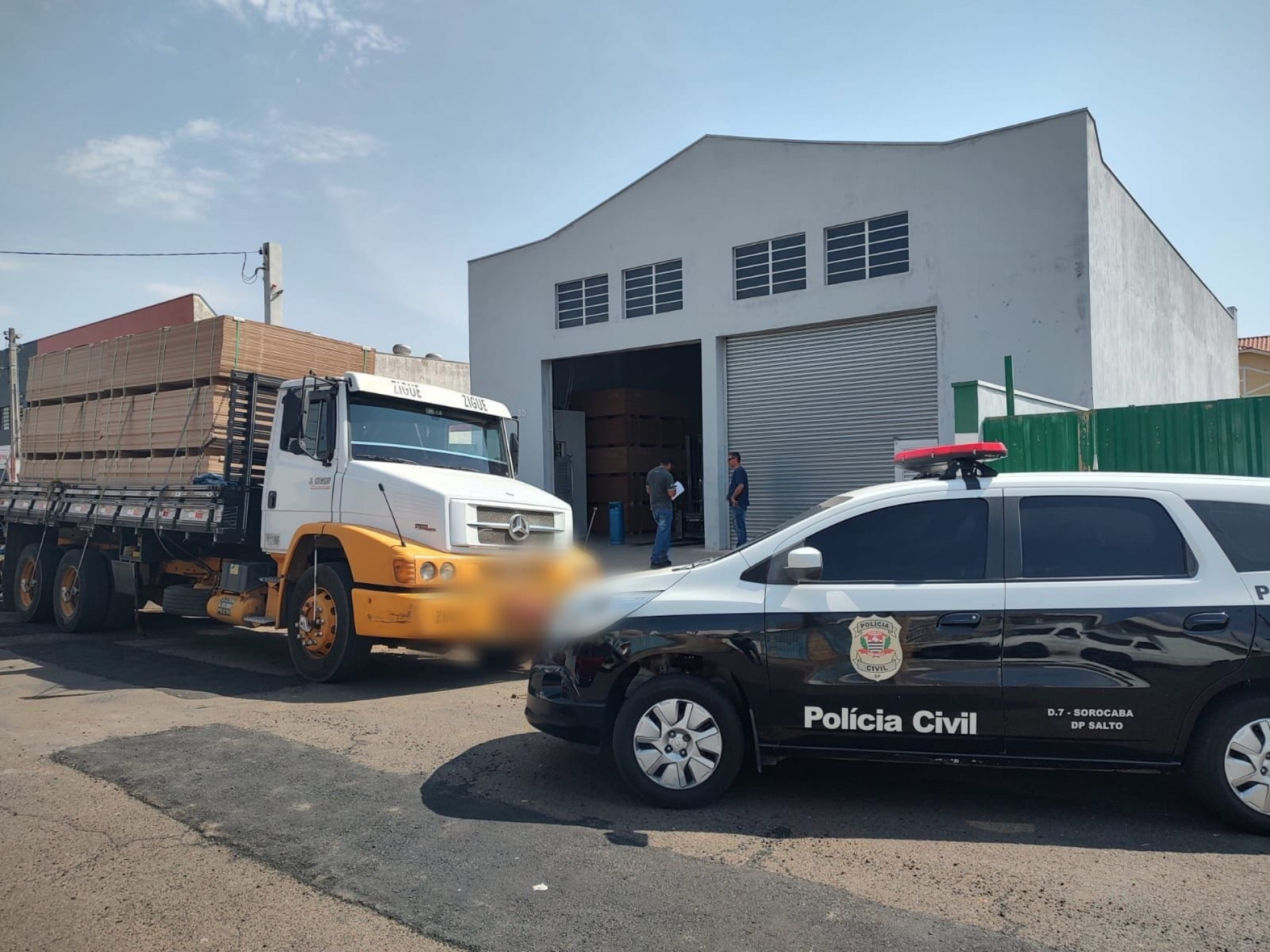 Valor estimado da carga desviada é de R$ 35.716,52