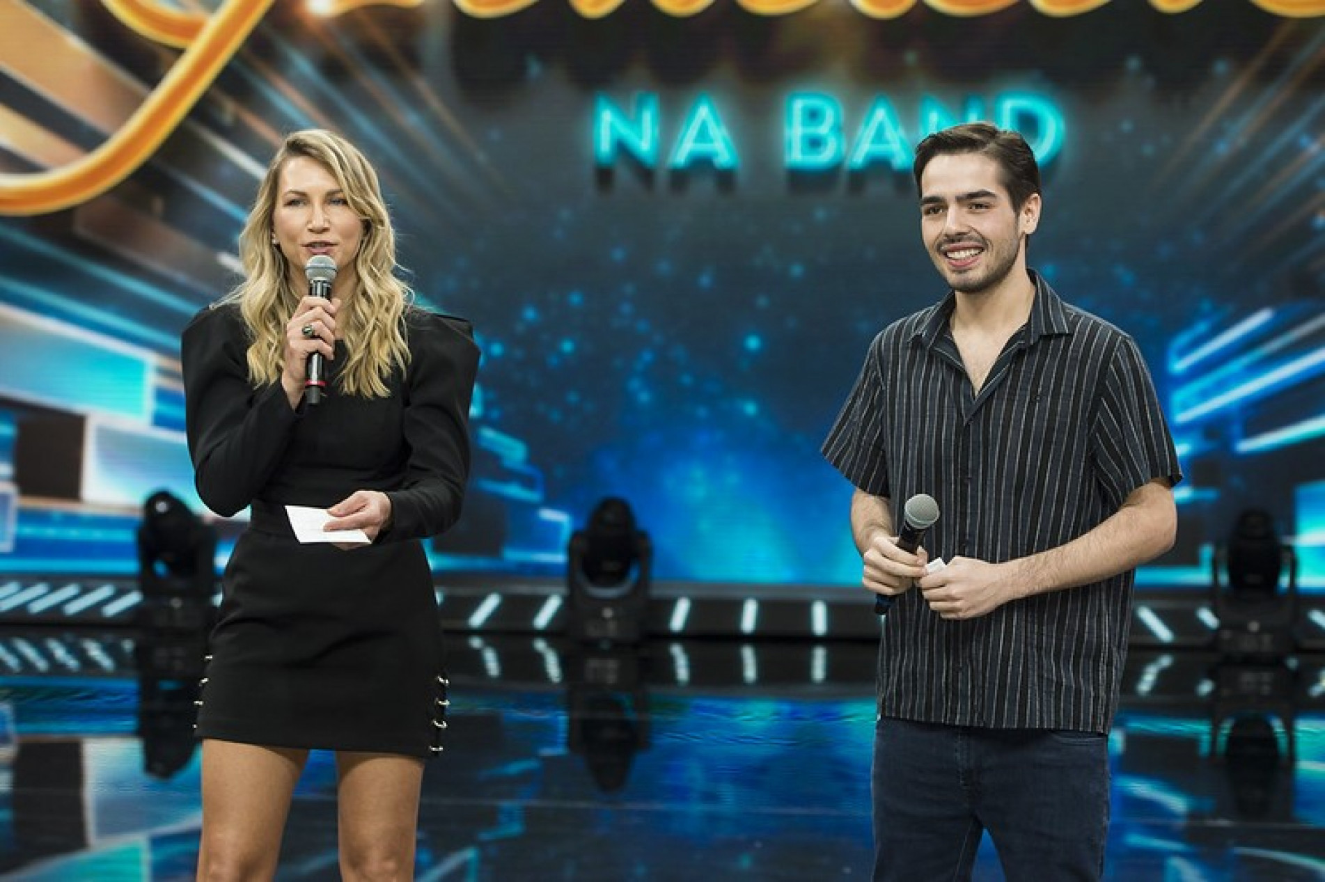 Anne Lottermann e João Guilherme no 