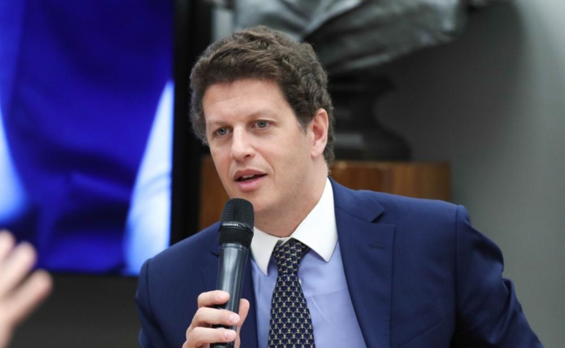 O deputado Ricardo Salles é o relator da comissão
