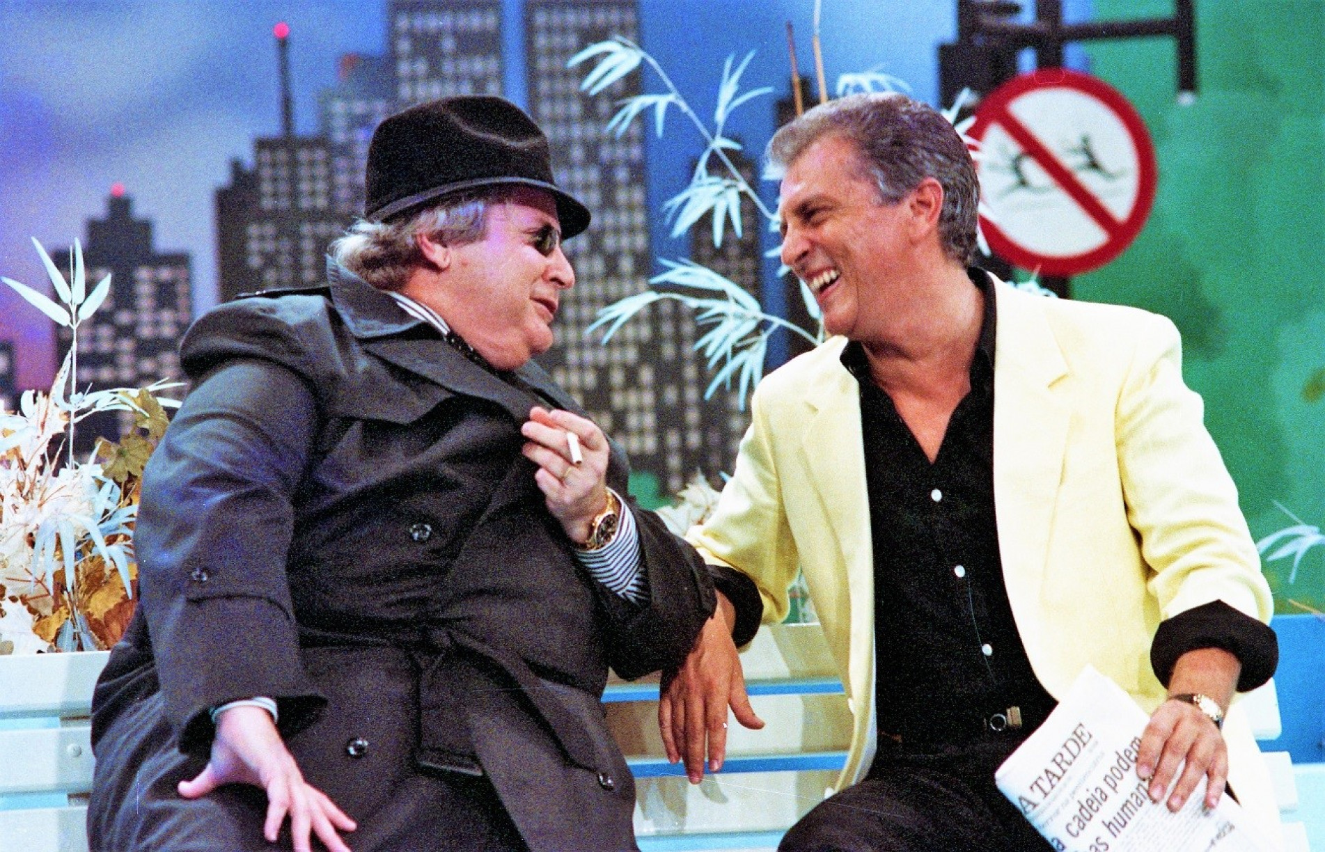 Jô Soares e Carlos Alberto de Nóbrega