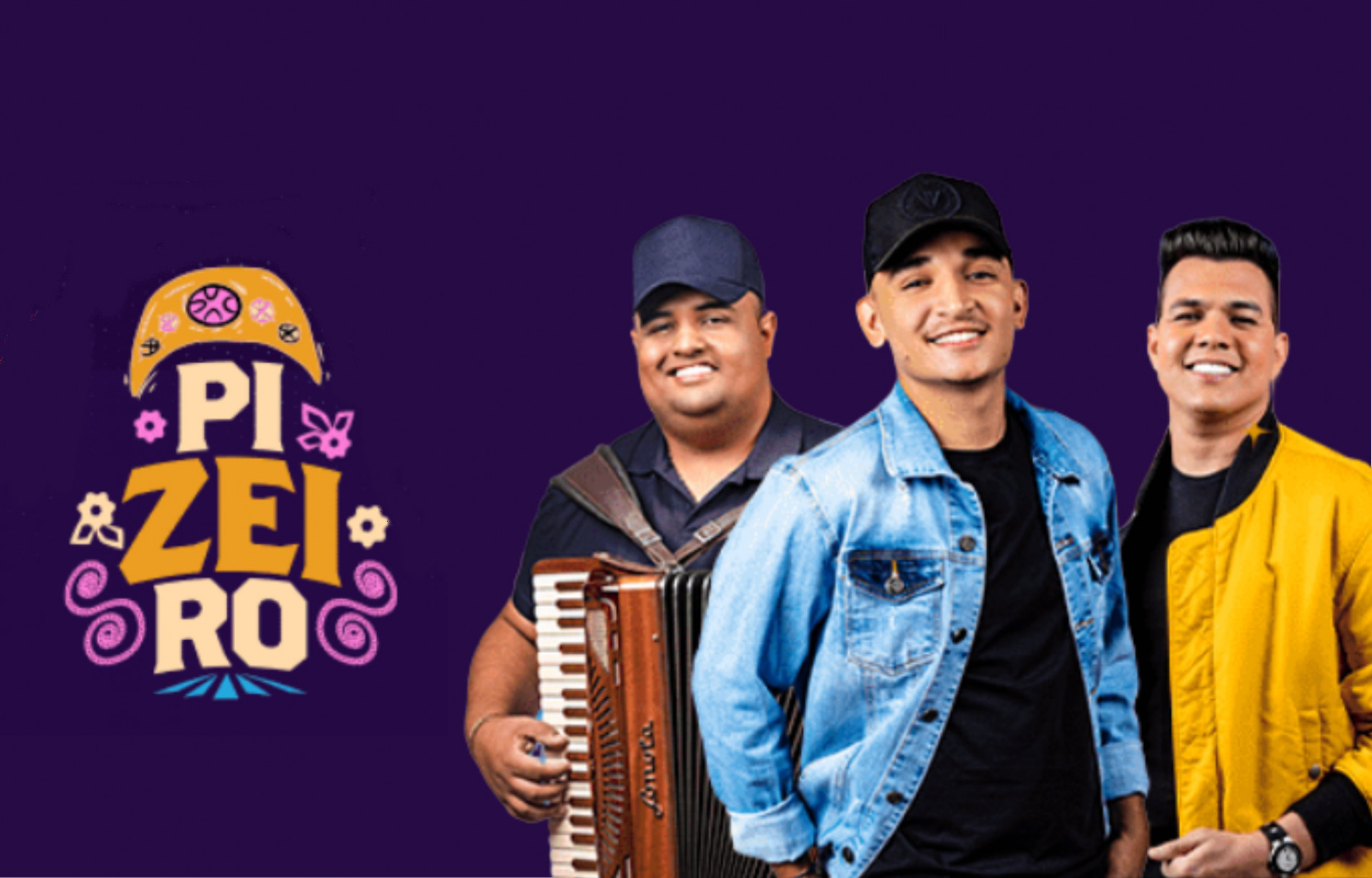 João Gomes, Tarcísio do Acordeon e Vitor Fernandes vão colocar todos para dançar ao som do ritmo nordestino