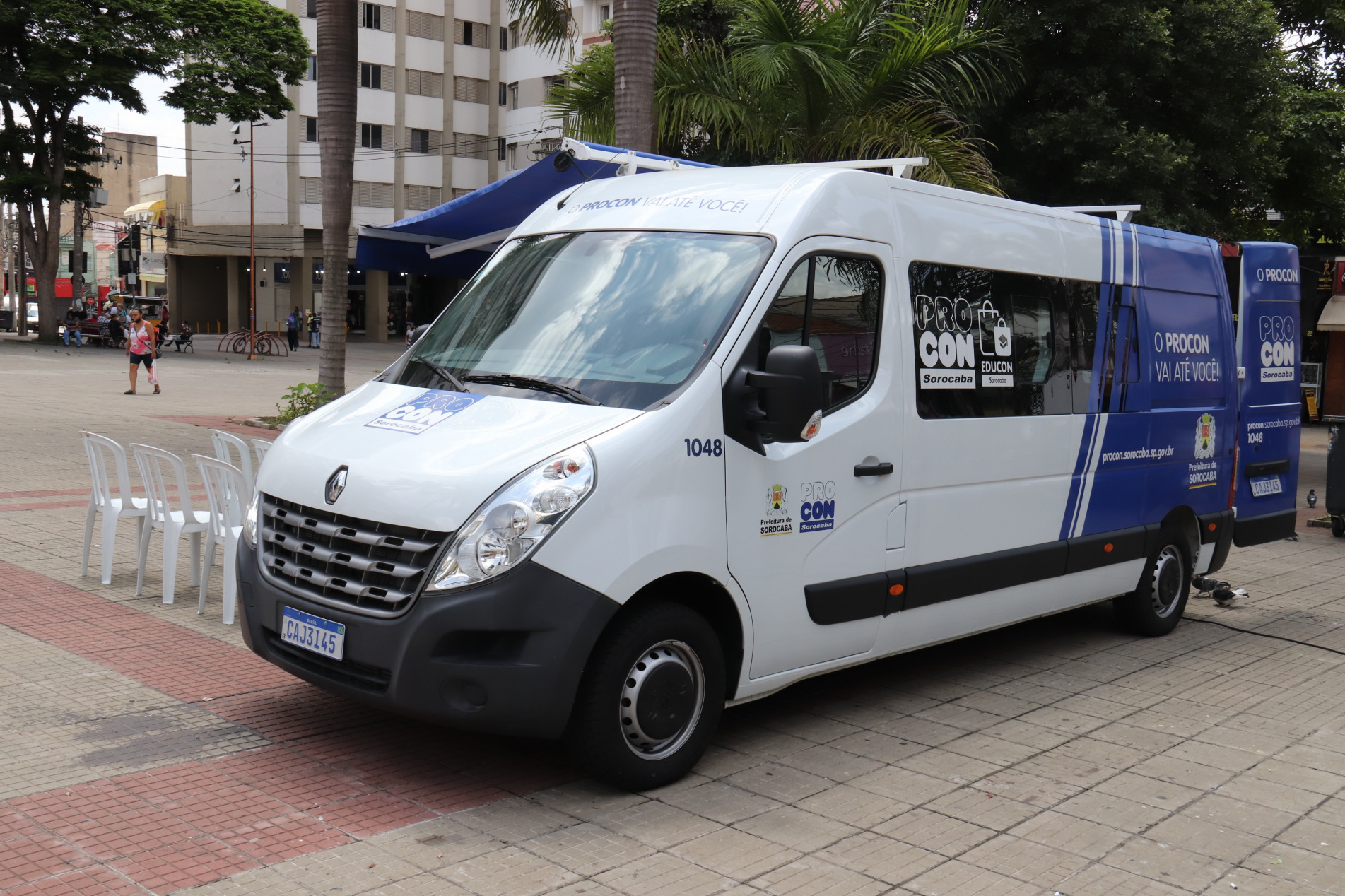 Unidade irá à Casa do Cidadão Éden na segunda-feira e ao Paço Municipal na quarta-feira