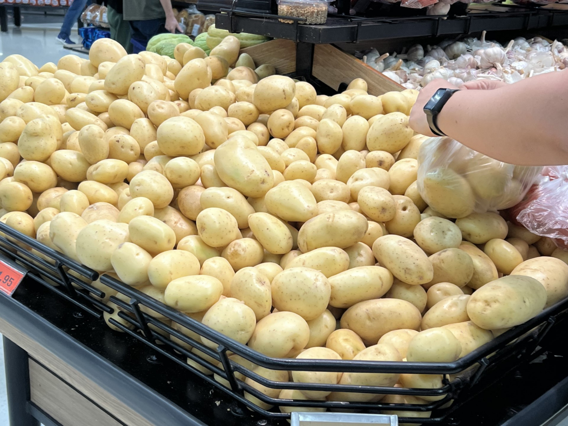 Com queda de 23,94%, a batata foi o item que apresentou a maior redução de preço em Sorocaba no mês passado