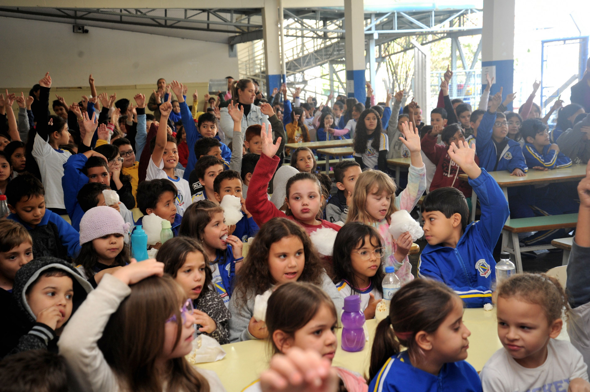 Material educativo foi lançado no final de agosto na Escola Profª. Dides Crispim Almeida Antonio