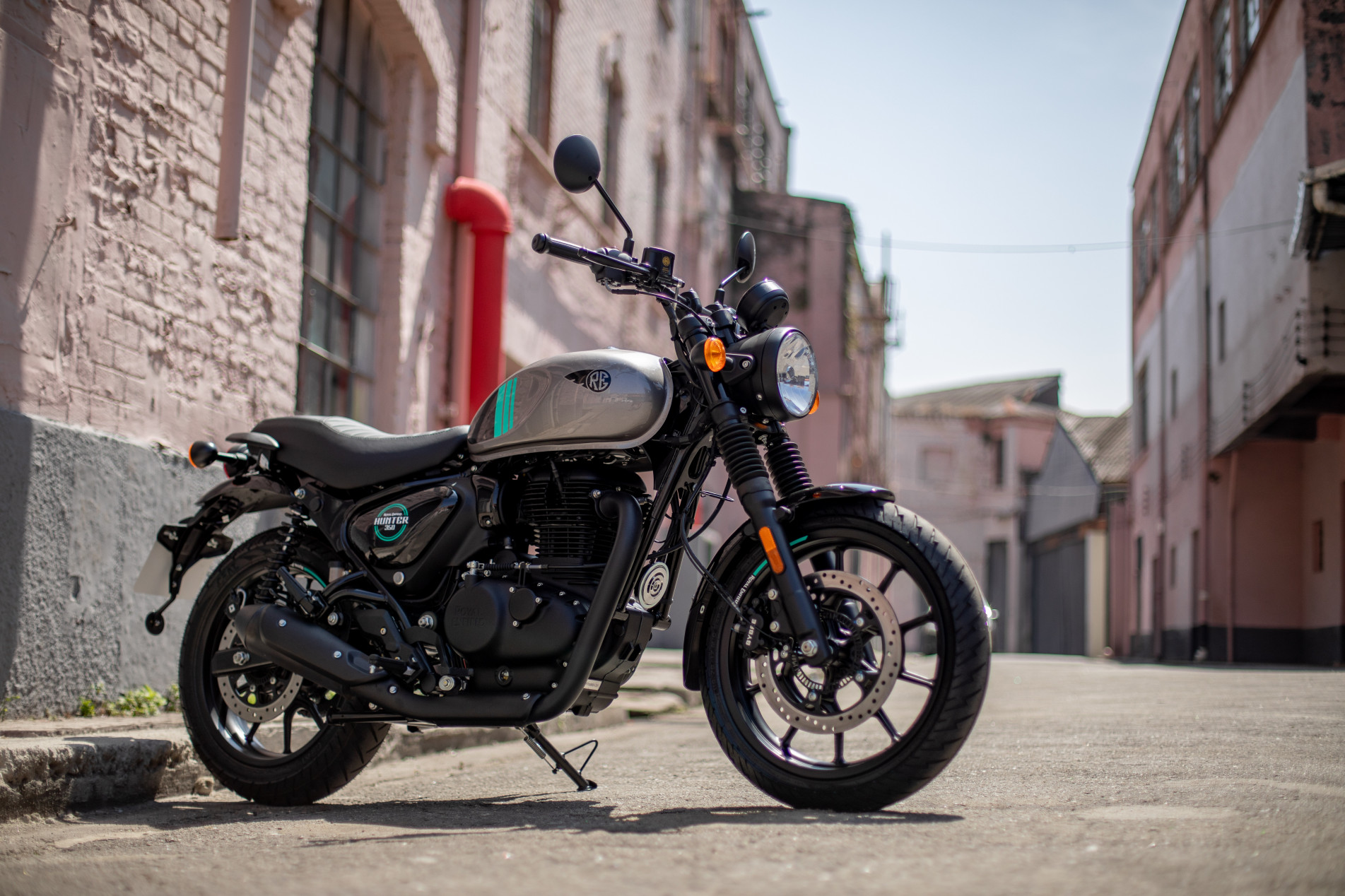 O visual refinado é uma característica das Royal Enfield