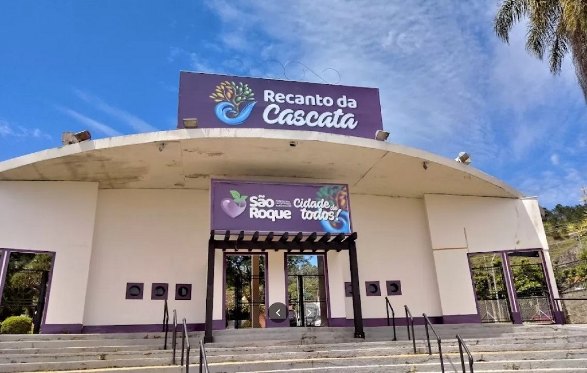 O recinto foi transformado em um pedaço do Japão