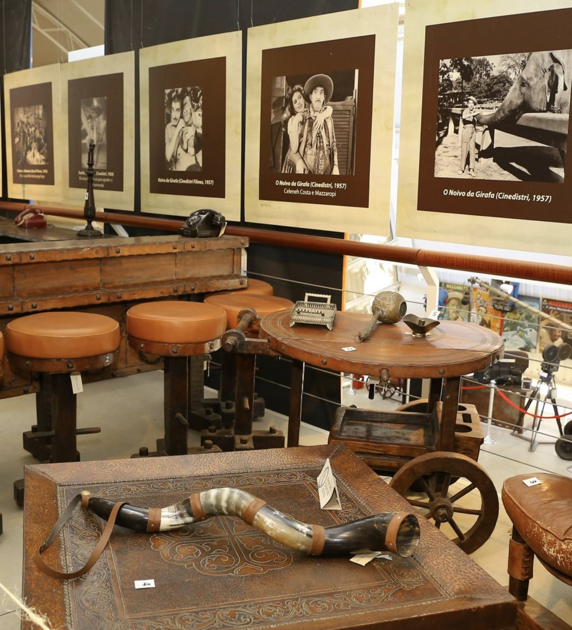 O Museu Mazzaropi tem itens ligados à carreira do humorista e também à própria cultura caipira