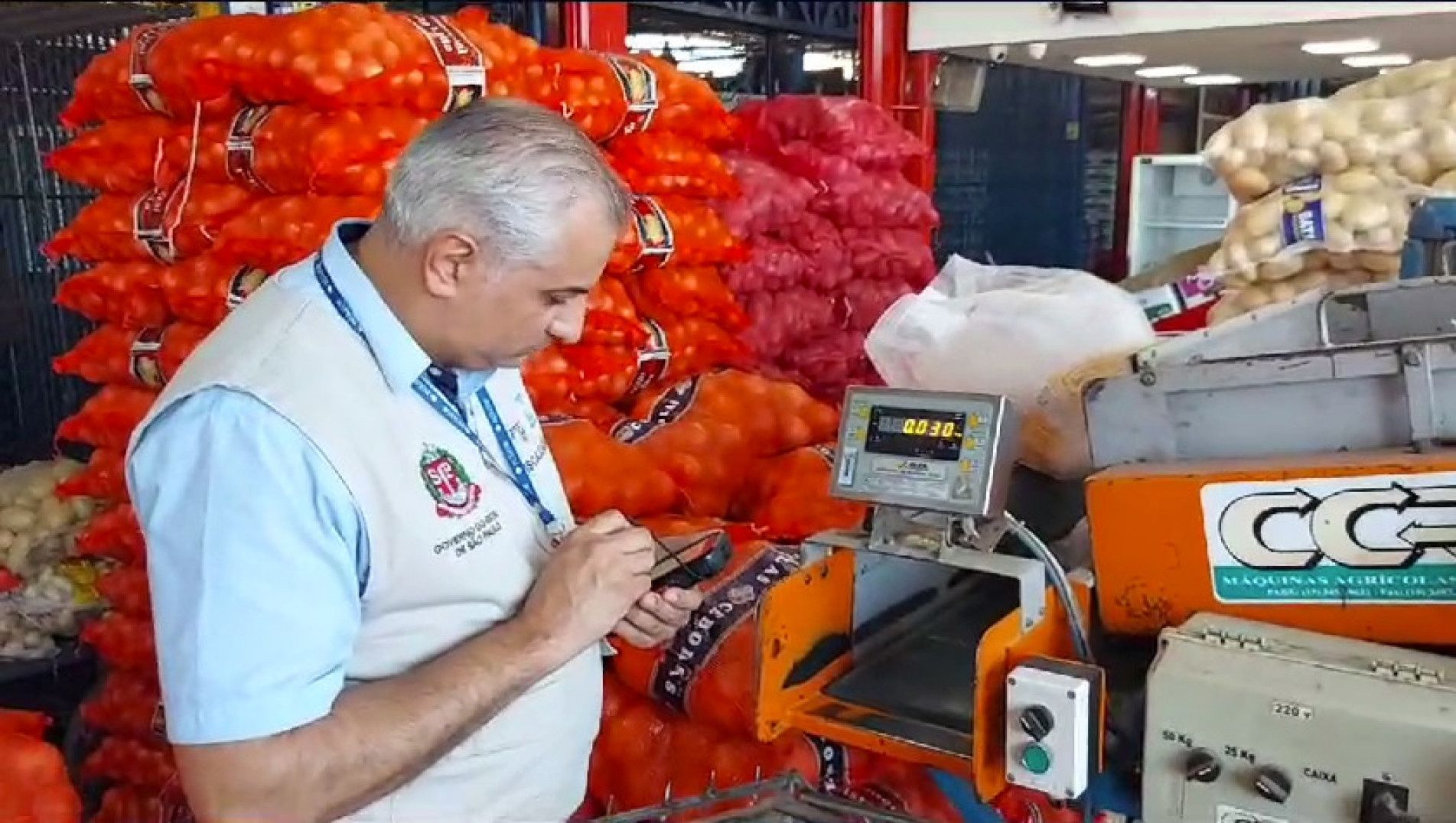 Ipem visitou 35 boxes na Ceagesp