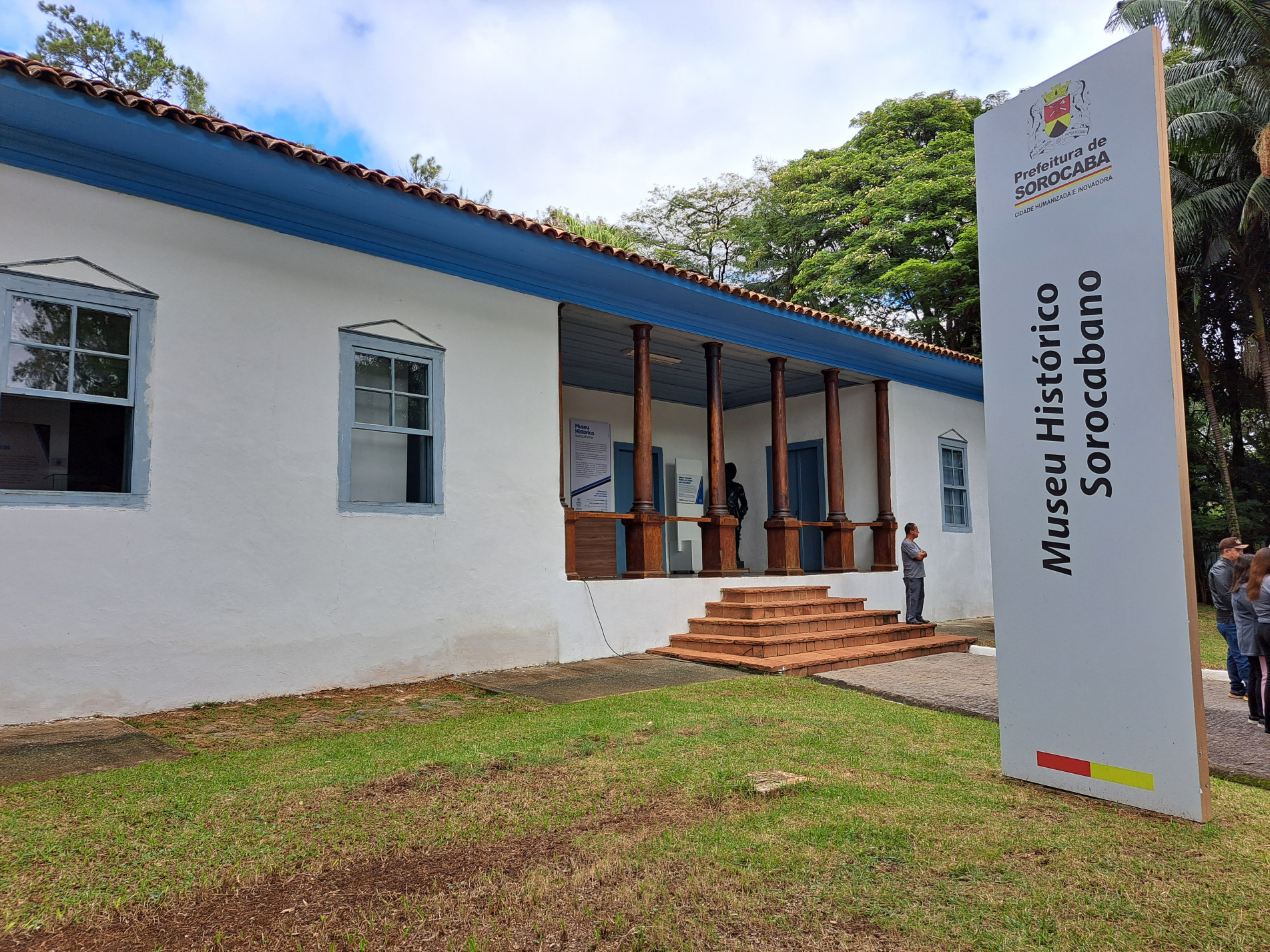 Museu Histórico Sorocabano fica anexo ao zoológico Quinzinho de Barros, na Vila Hortência