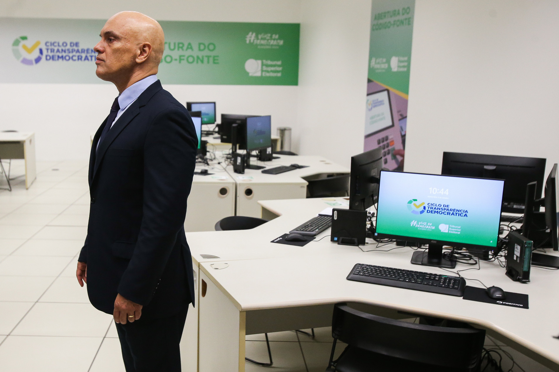 Moraes diz que inspeção do código-fonte garante transparência