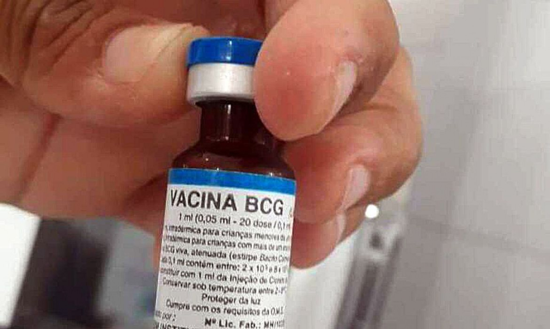 Vacina BCG contra a Tuberculose. Foto: Prefeitura de Juazeiro