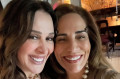 Claudia Raia e Gl&oacute;ria Pires trabalham juntas pela primeira vez - DIVULGA&Ccedil;&Atilde;O
