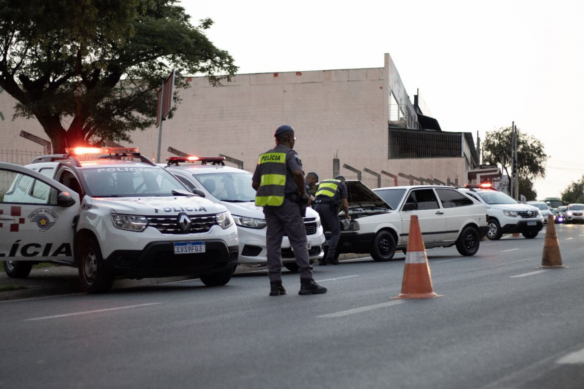 A Operação Impacto é realizada todos os finais de semana em Sorocaba, pela Polícia Militar