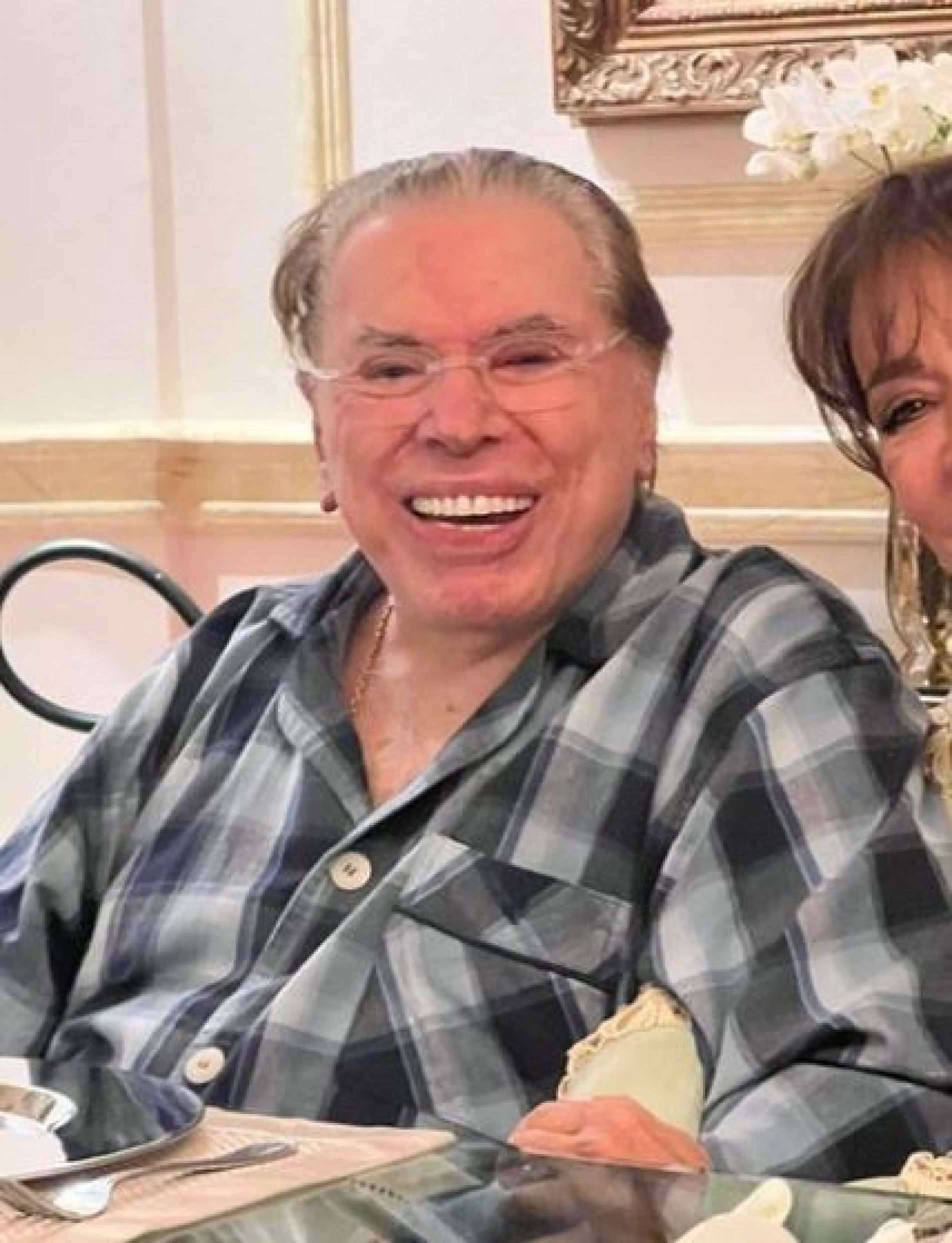Apresentador está com 92 anos
