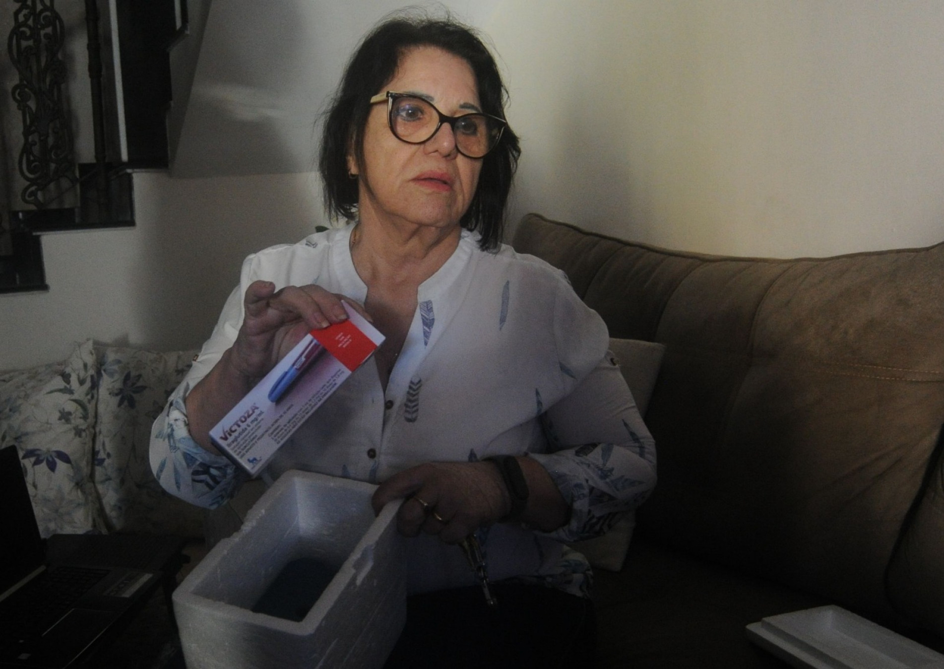 Sônia Maria pode perder medicamento de R$ 536,00