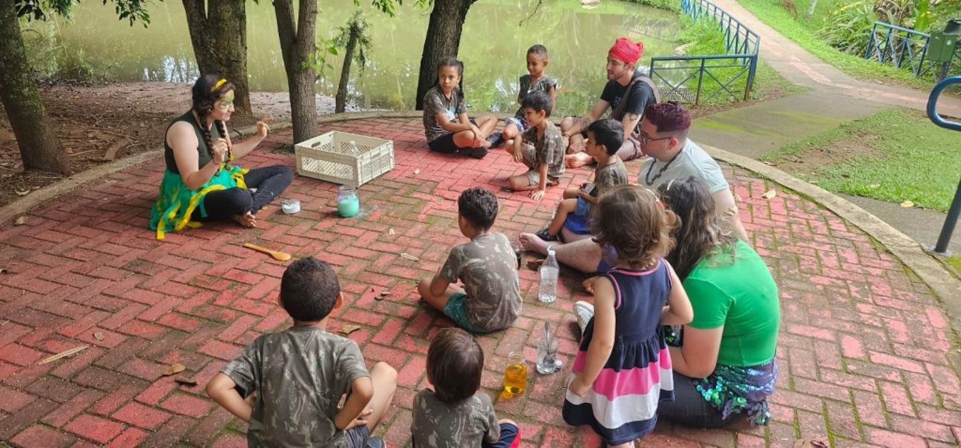 Atividade foi no Parque da Água Vermelha -- João Câncio Pereira