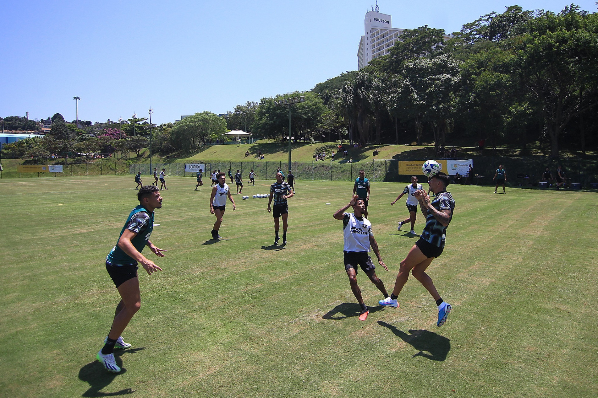 Time carioca se concentra em Atibaia, perto de Bragança